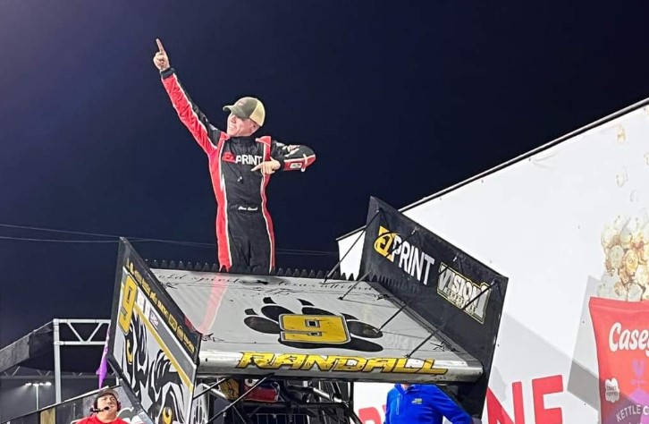 144: Dale Jr. at a sprint car race, Chase Randall in a 57 & Anthony Macri's statement episode artwork