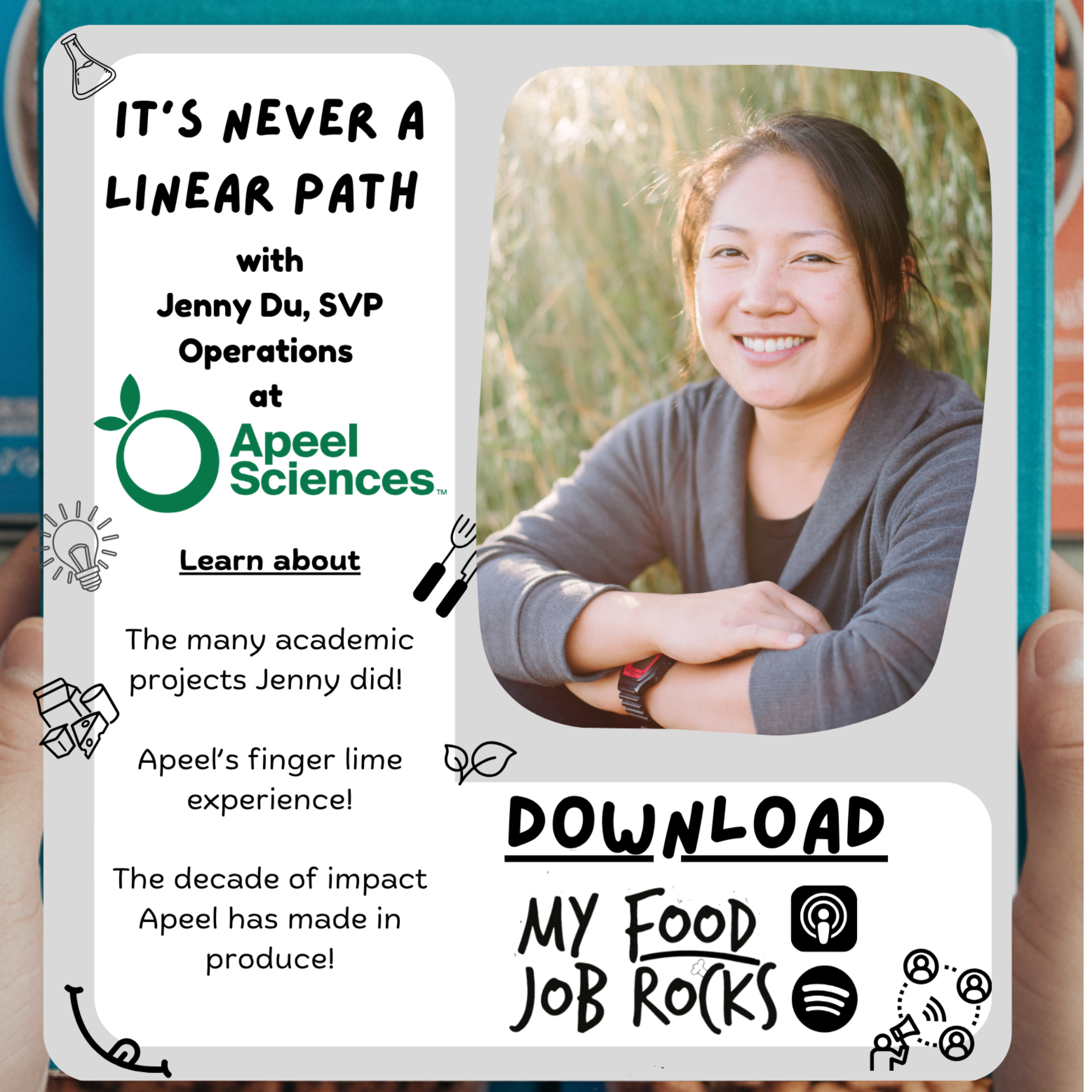 It's Never a Linear Path with Jenny Du, SVP of Apeel Sciences thumbnail