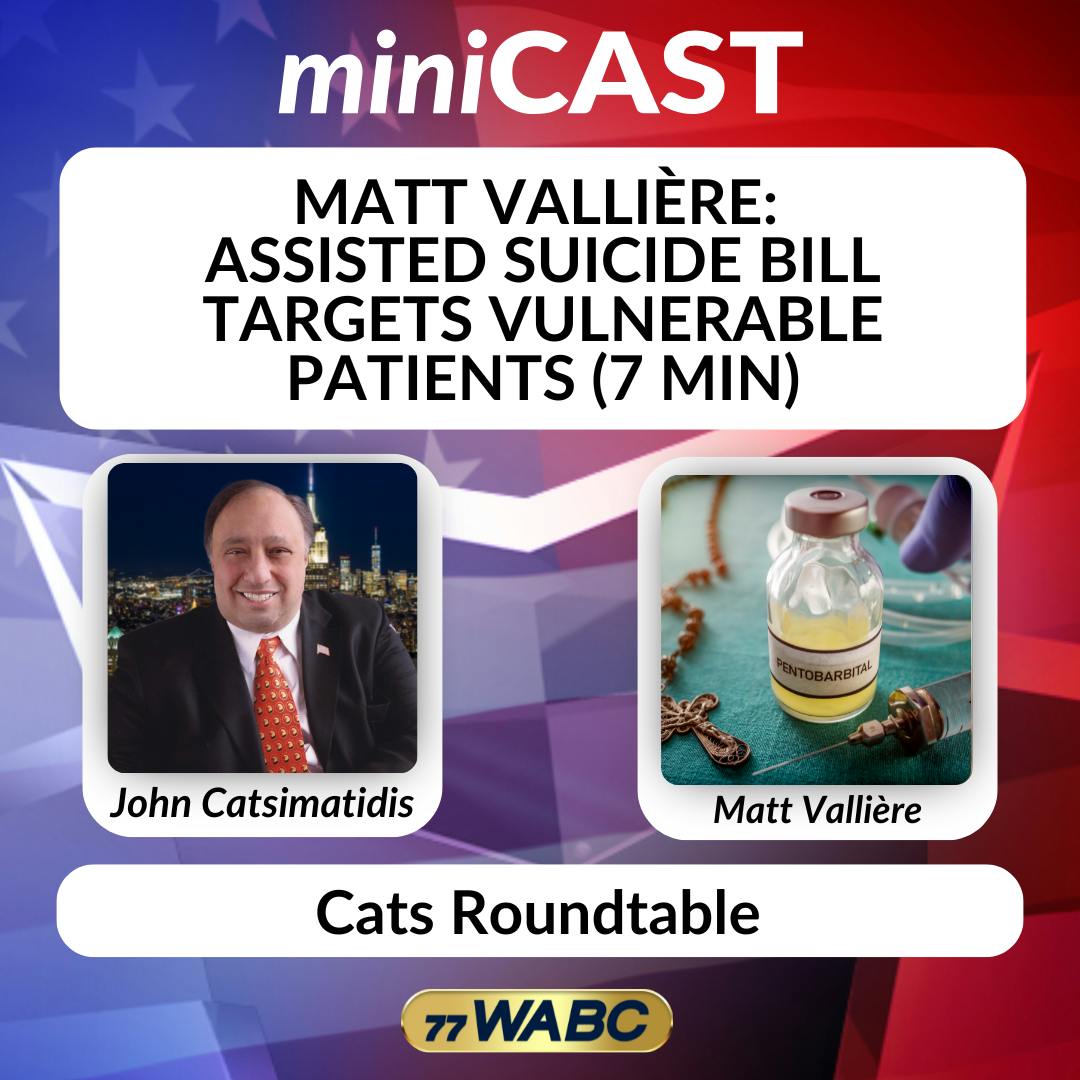 Matt Vallière: Assisted Suicide Bill Targets Vulnerable Patients (7 min) Matt Vallière: Assisted Suicide Bill Targets Vulnerable Patients (7 min)