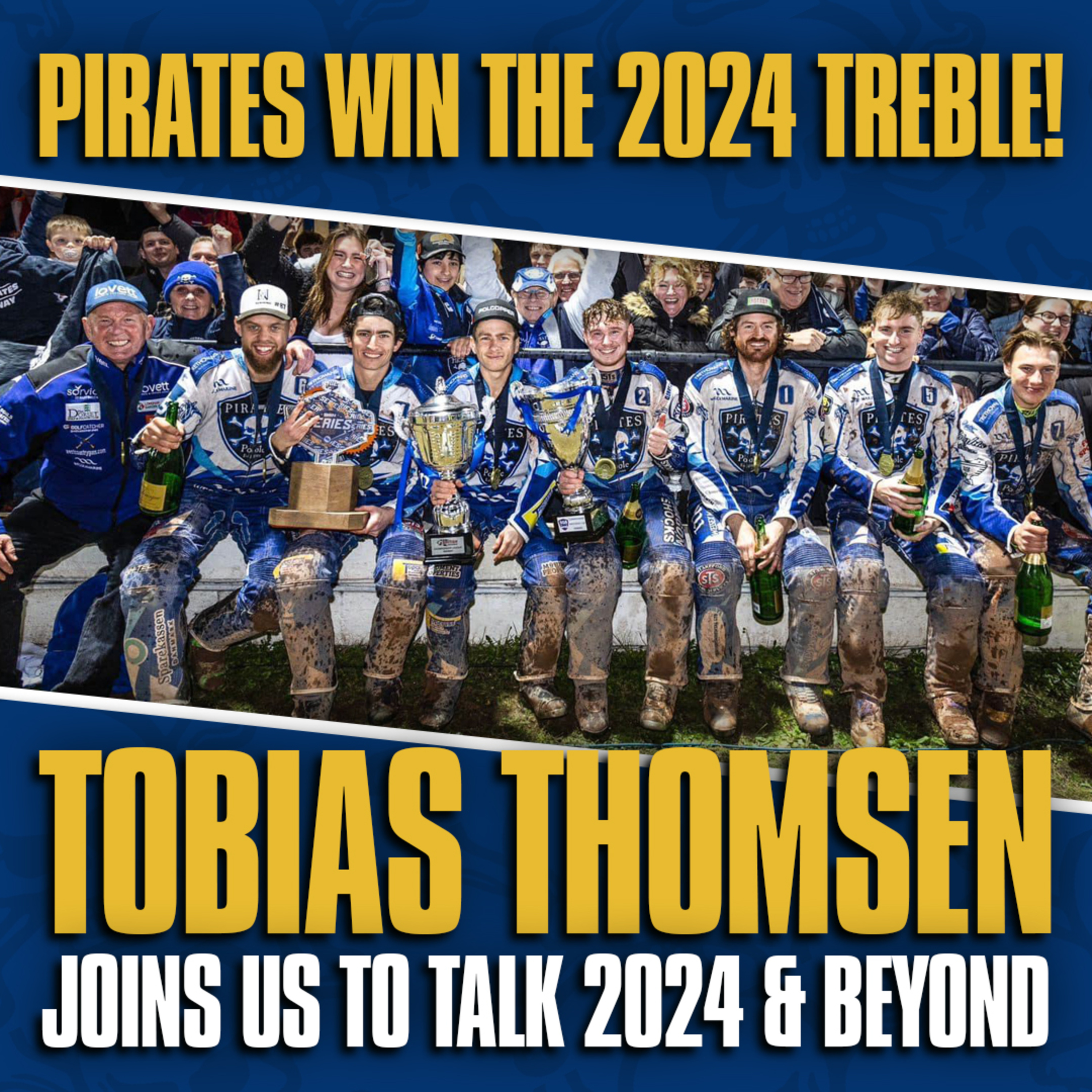 TOBIAS THOMSEN joins us following the Pirates treble win! *LANGUAGE WARNING*