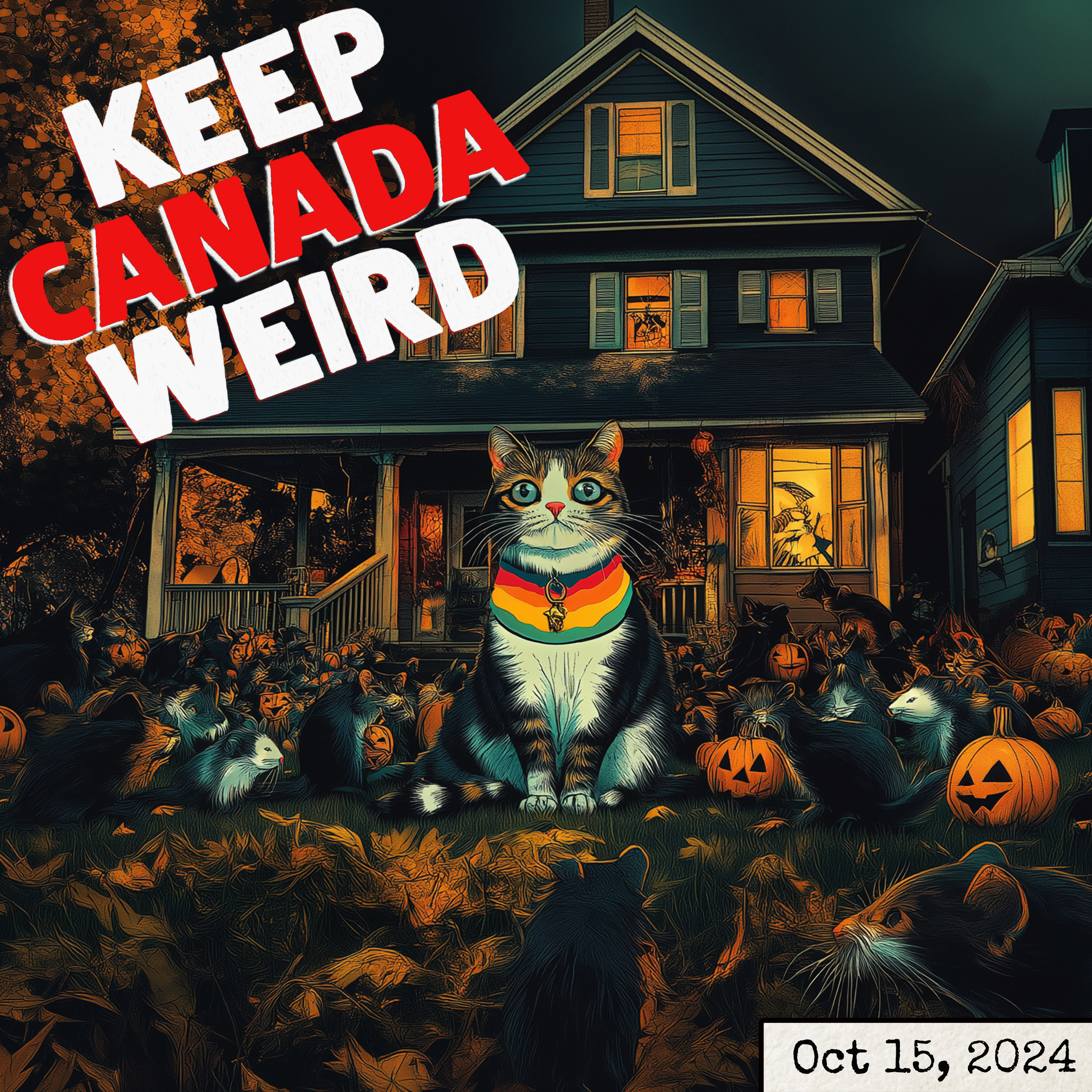 135 - Oct 15 2024 - Rats invade KANATA, cursed collar cats, pumpkin havoc, and misspeakgate episode artwork