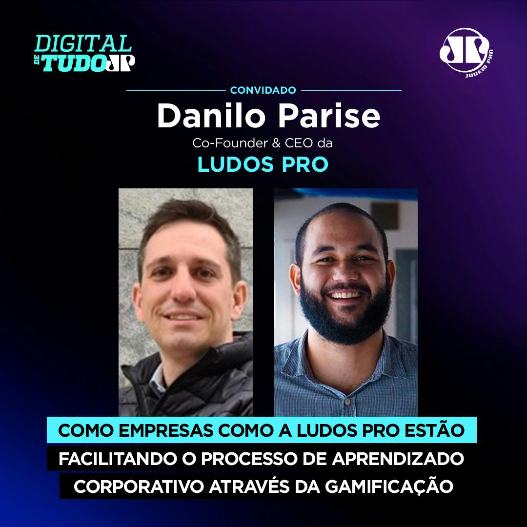Danilo Parise, Co-founder e CEO da Ludos Pro Danilo Parise, Co-founder e CEO da Ludos Pro