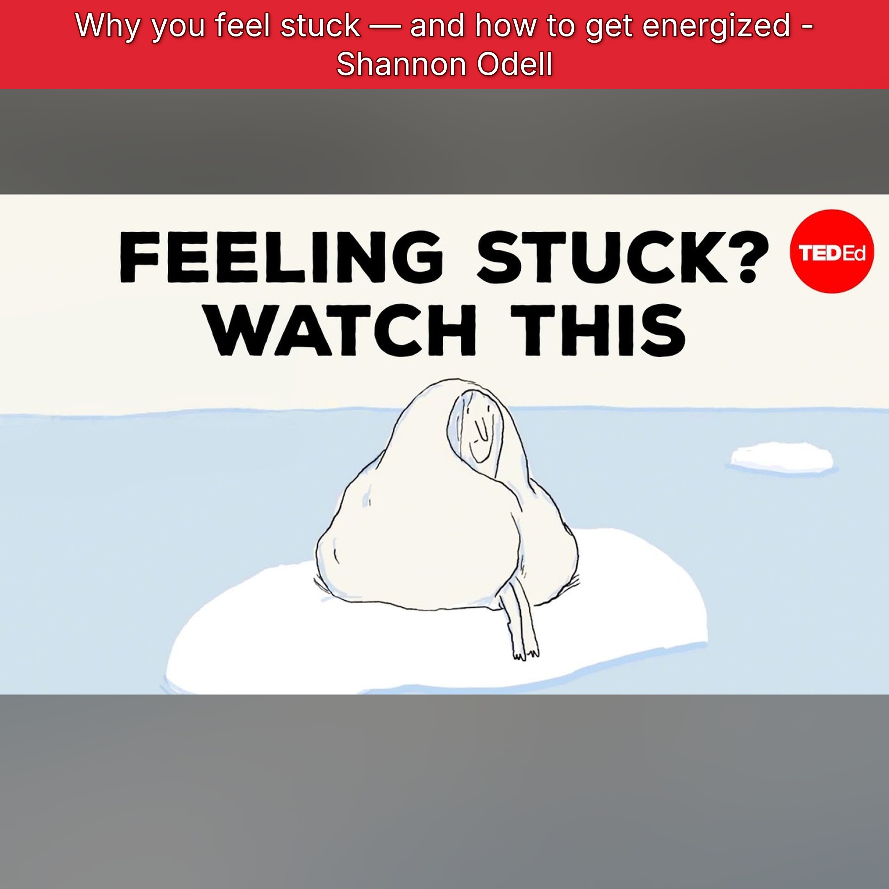 Why you feel stuck — and how to get energized - Shannon Odell episode artwork