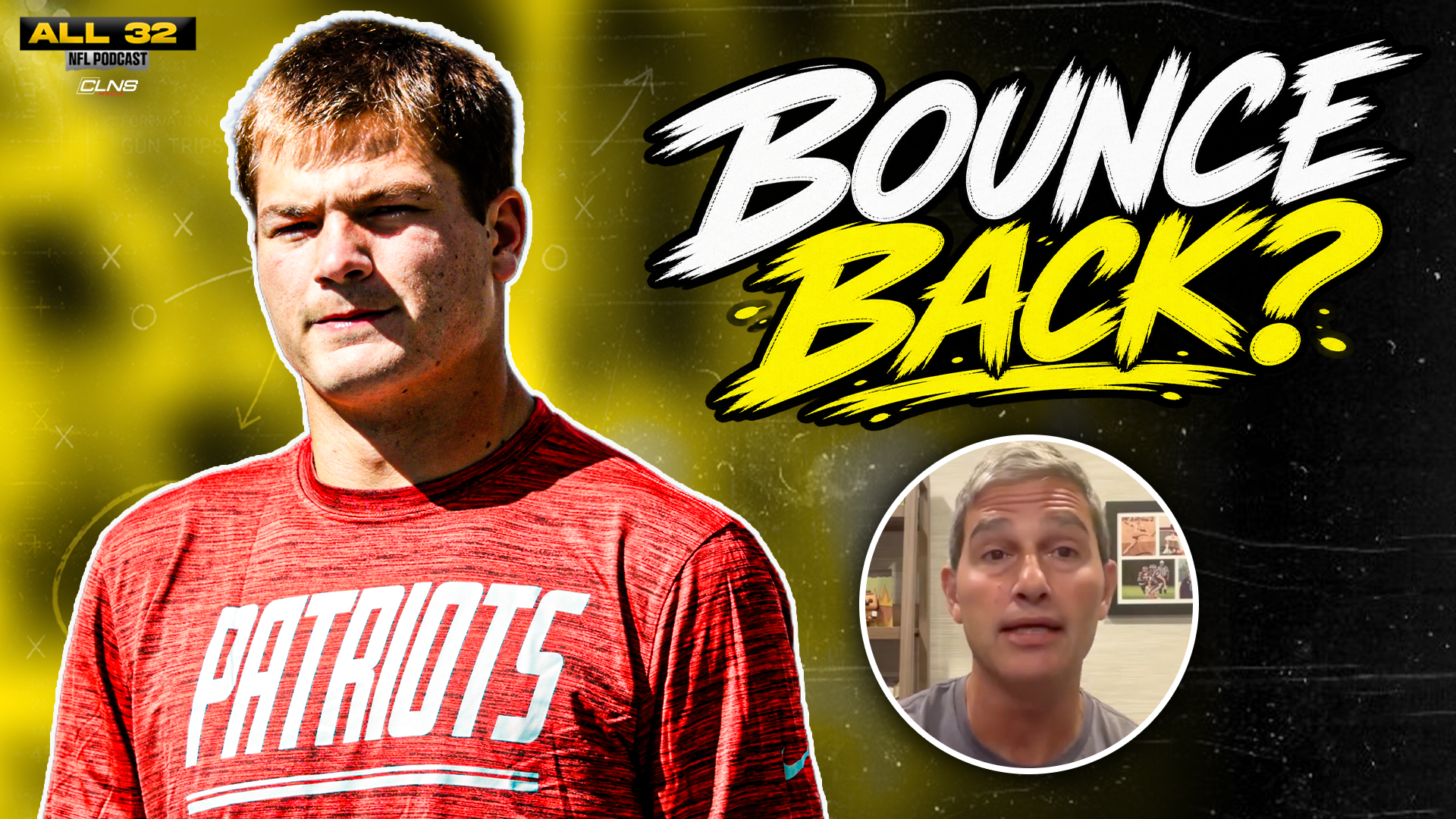 Can Drake Maye Solve His Biggest Problem? | All 32 NFL Podcast