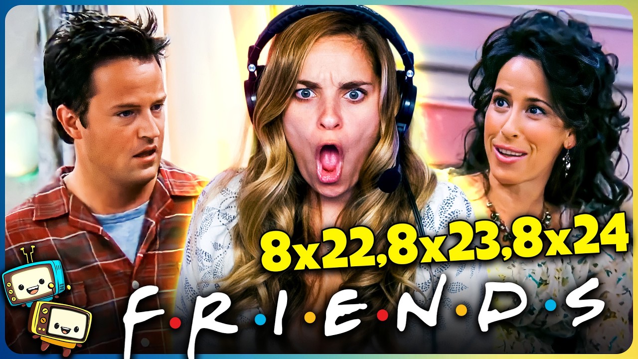 FRIENDS (2001) Season 8 Episodes 8x22, 8x23 & 8x24 Reaction! | First Time Watch! episode artwork