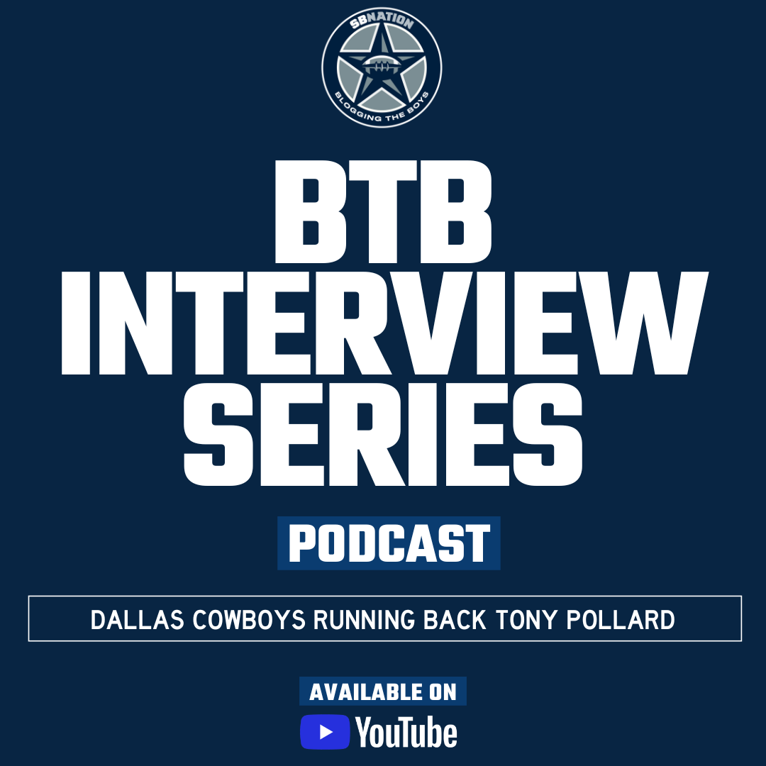 BTB Interview Series: Dallas Cowboys Running Back Tony Pollard