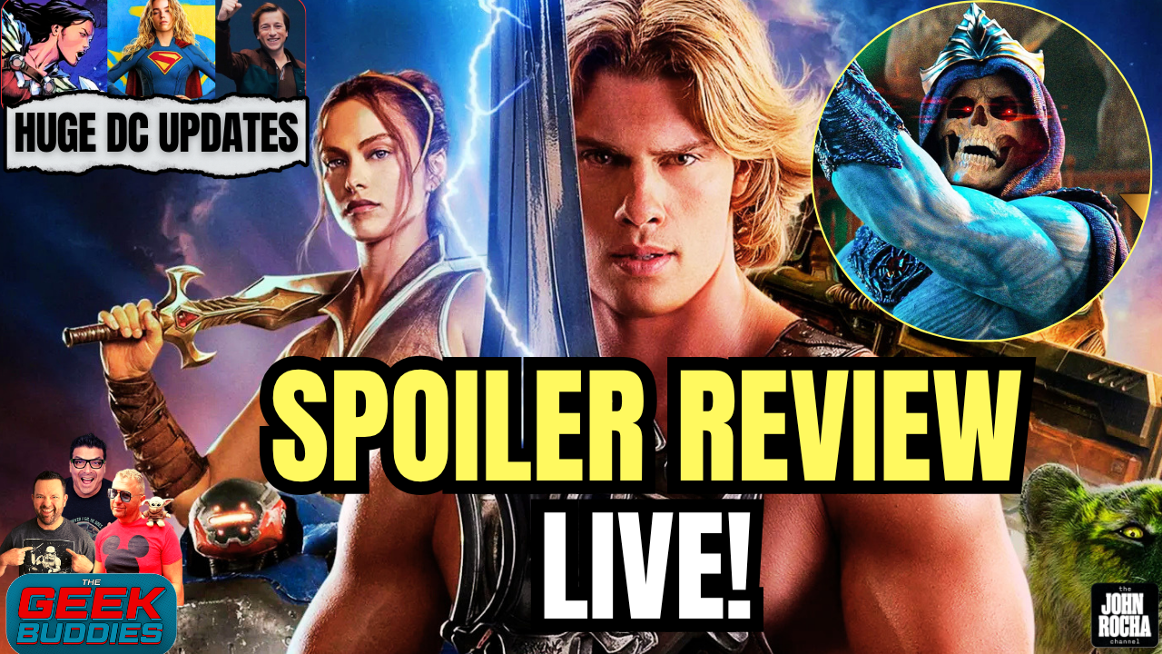 MASTERS OF THE UNIVERSE Spoiler Review, DC Updates for Supergirl and Wonder Woman episode artwork