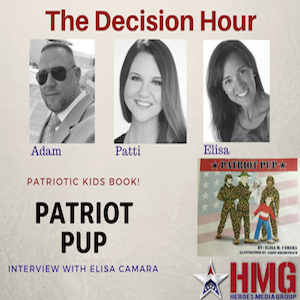 Ep: 111 – Elisa Camara, Author of Patriot Pup episode artwork