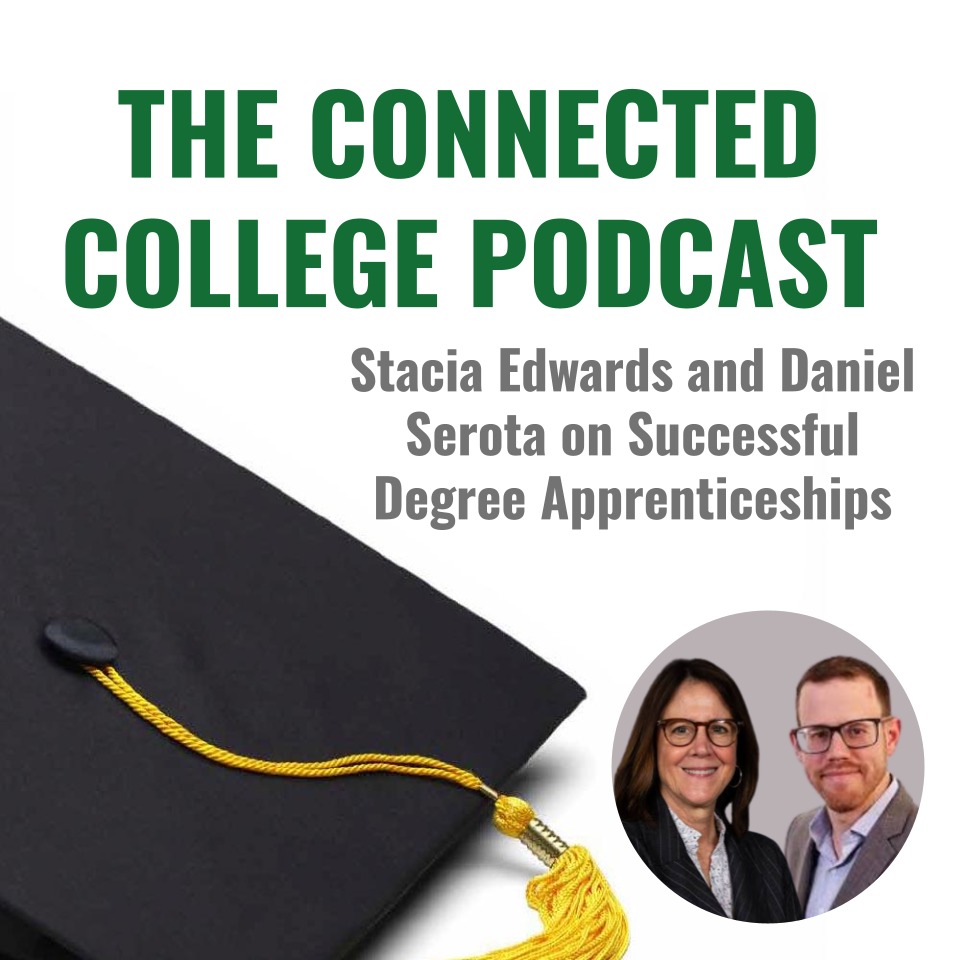 Stacia Edwards and Daniel Serota on Successful Degree Apprenticeships episode artwork