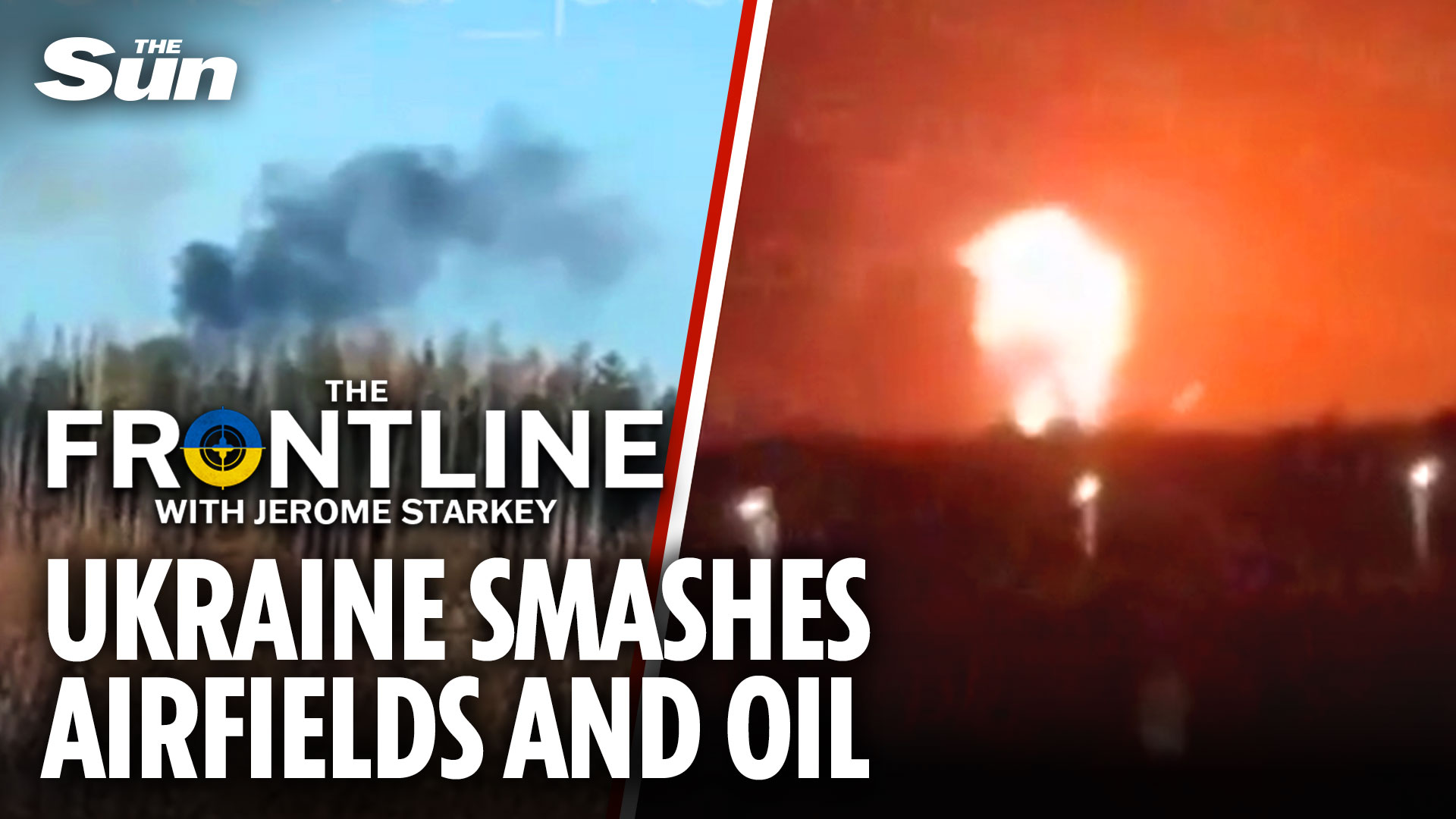 Ukraine defies Trump with Russian oil blitz and SIX jets destroyed in Neptune missile strike