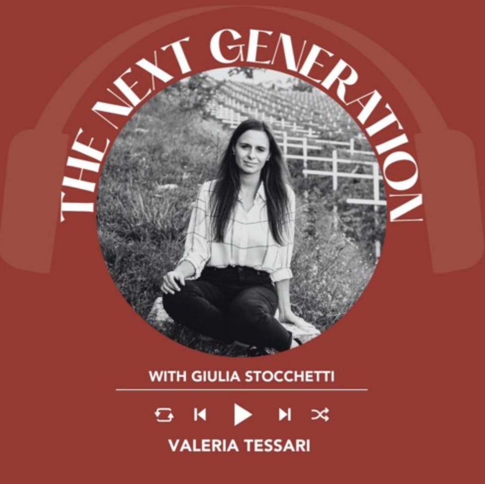 Ep. 1697 Giulia Stocchetti Interviews Valeria Tessari | The Next Generation