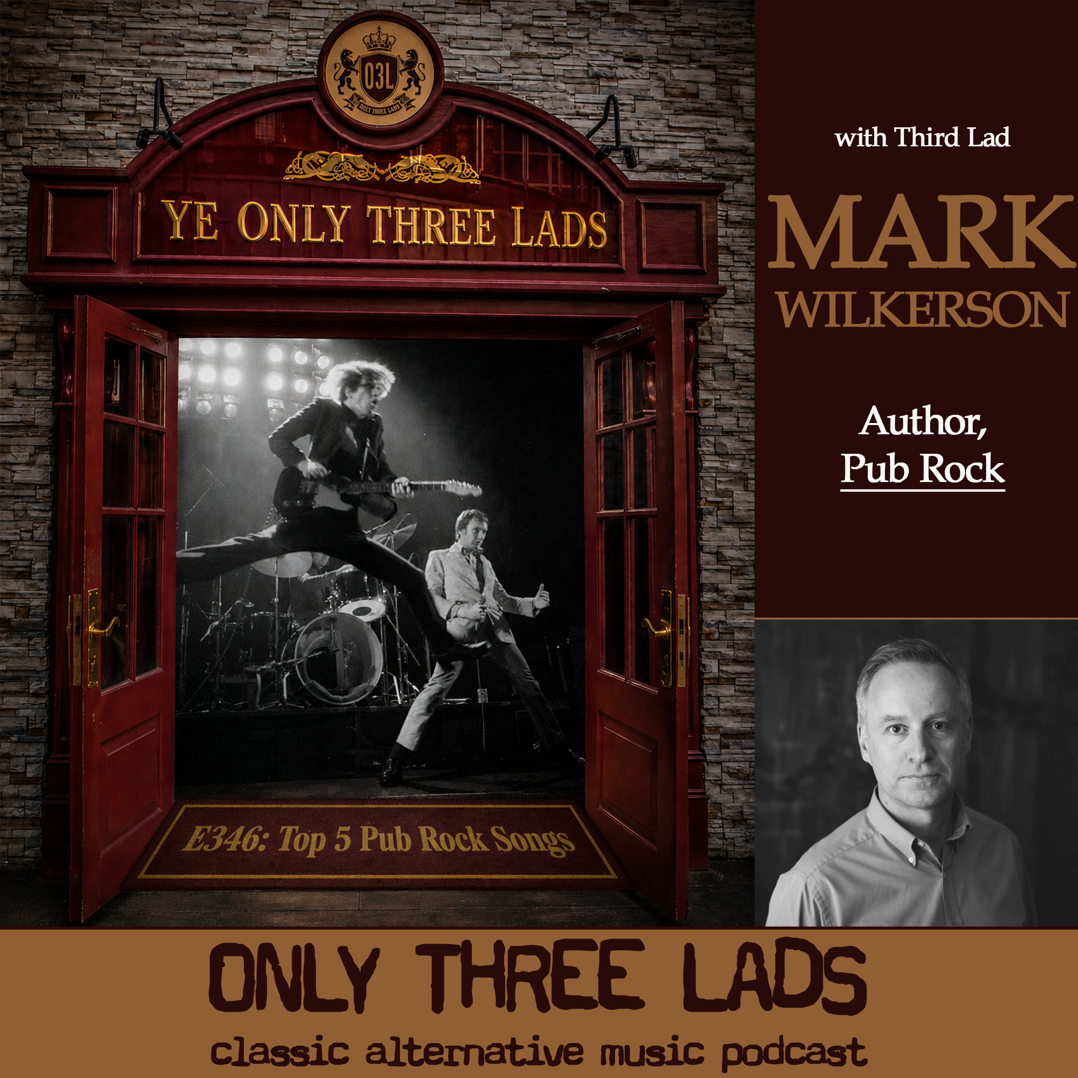 E346 - Mark Wilkerson (Author, Pub Rock) - Top 5 Pub Rock Songs episode artwork