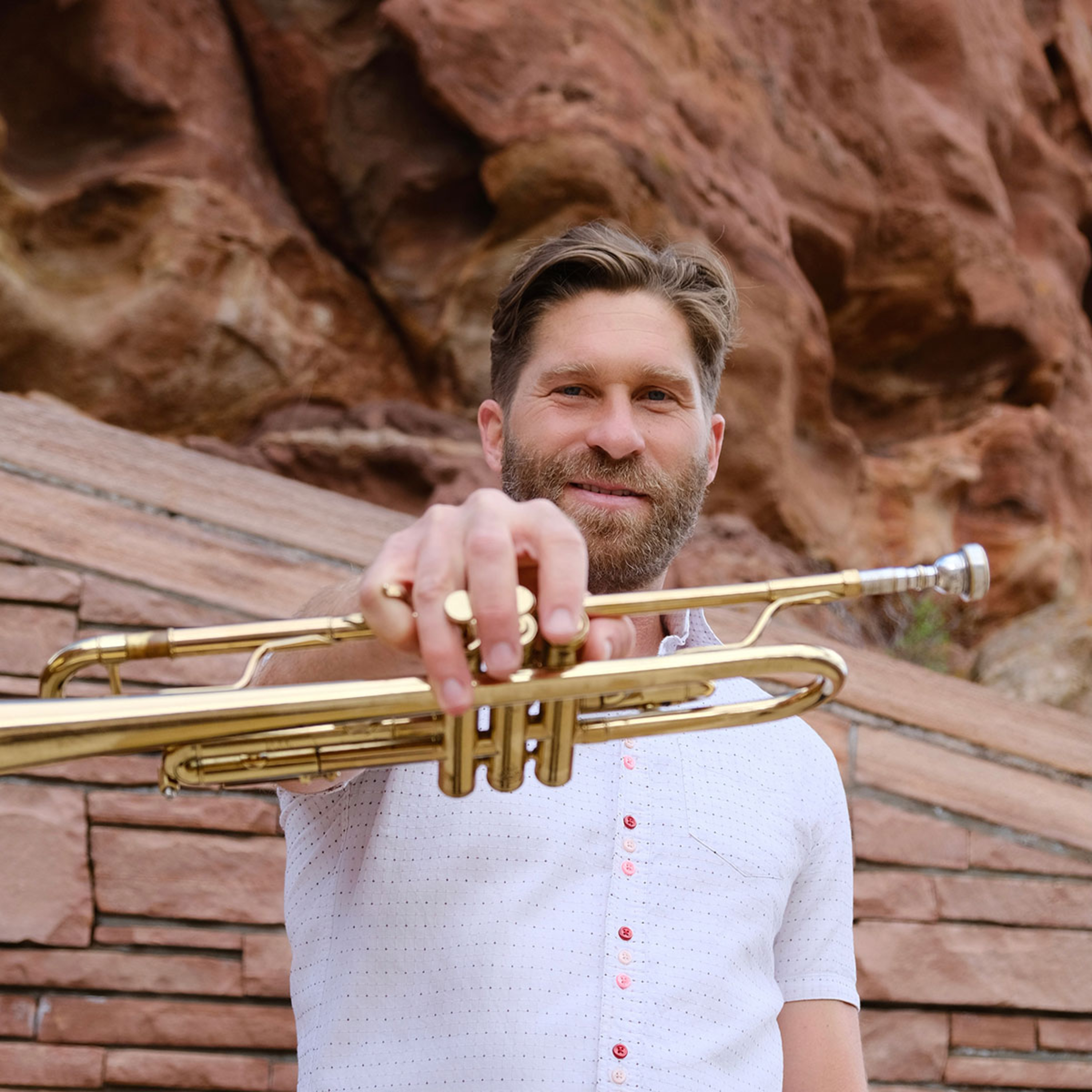 Jazz Trumpeter Shane Endsley of the Modern Jazz Band Kneebody