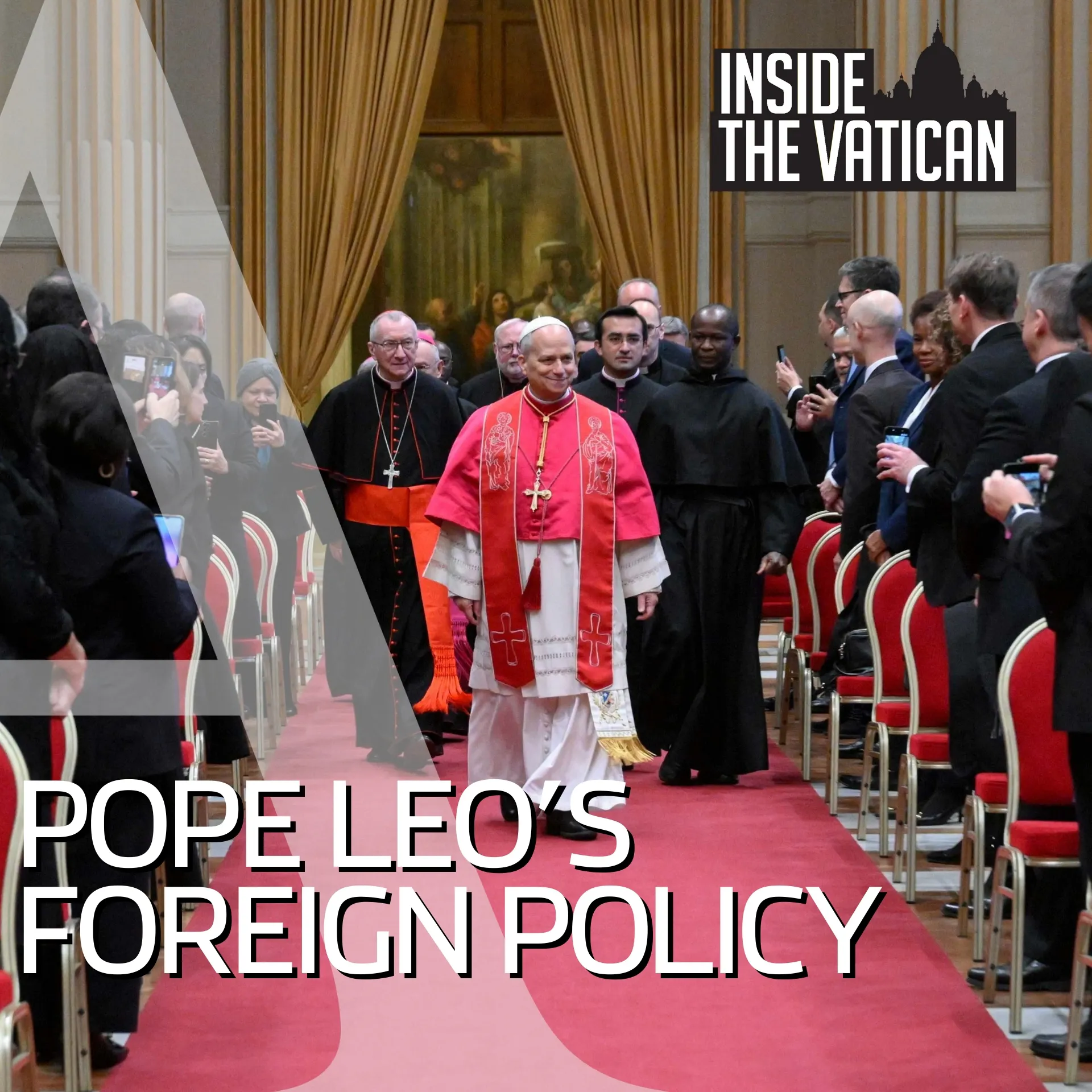 Pope Leo's foreign policy episode artwork