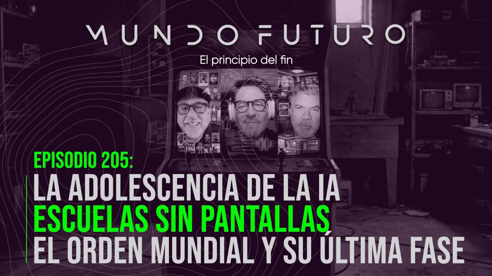 205: La adolescencia de la IA. Escuelas sin pantallas. El orden mundial y su última fase.