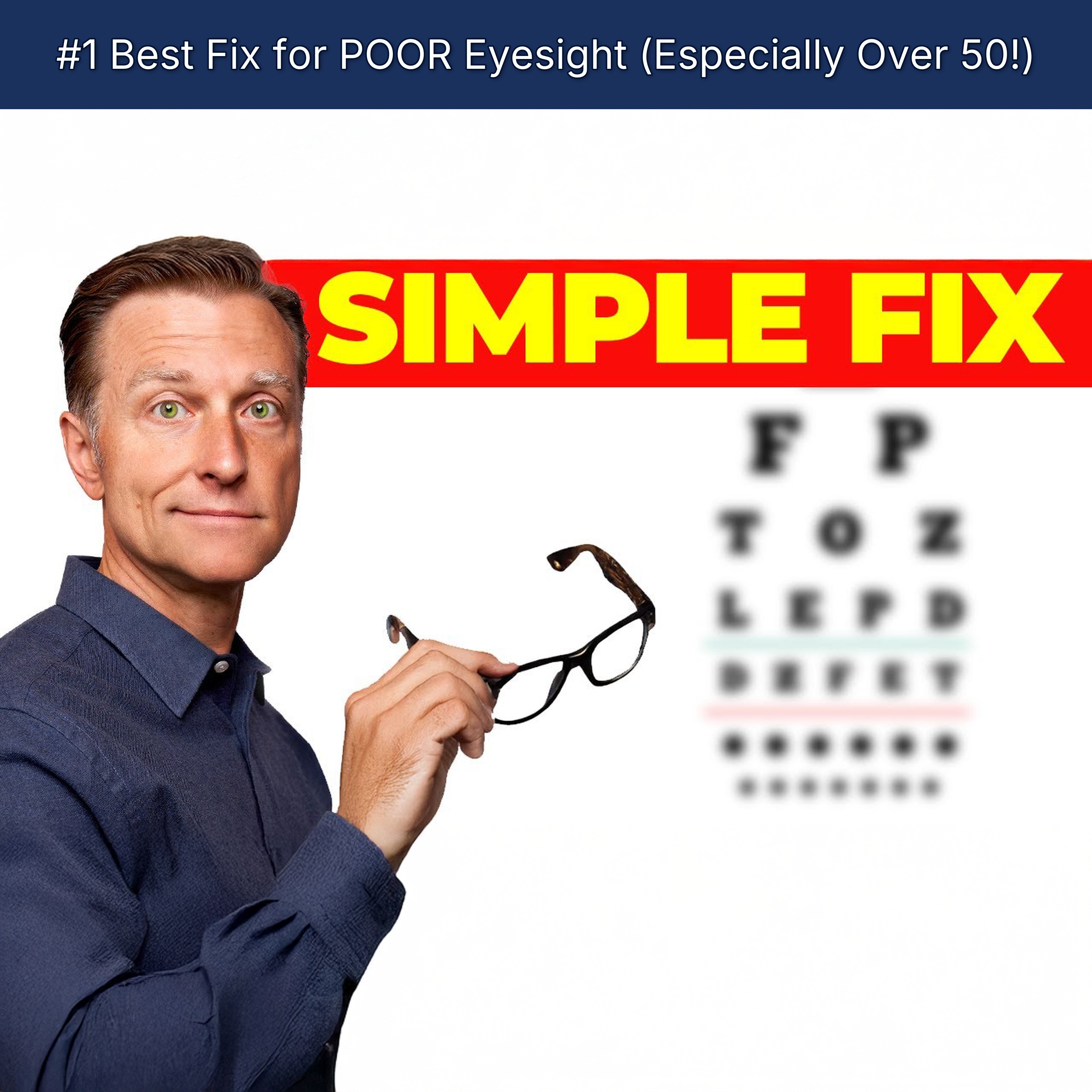 #1 Best Fix for POOR Eyesight (Especially Over 50!)