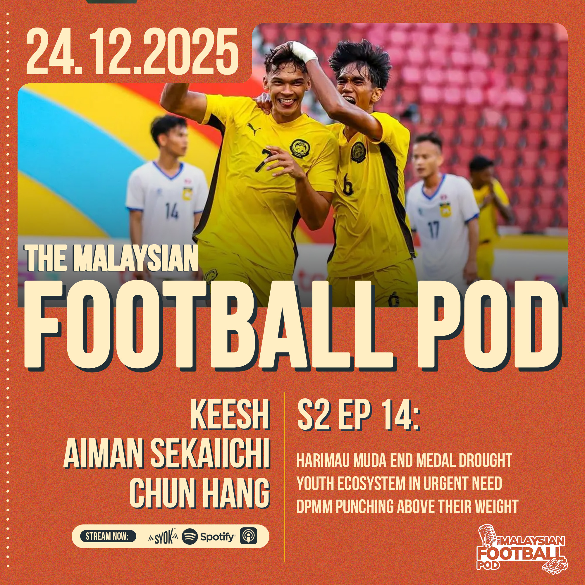 Season 2 Episode 14: Against All Odds: Harimau Muda’s SEA Games Bronze and Malaysia’s Youth Football Future