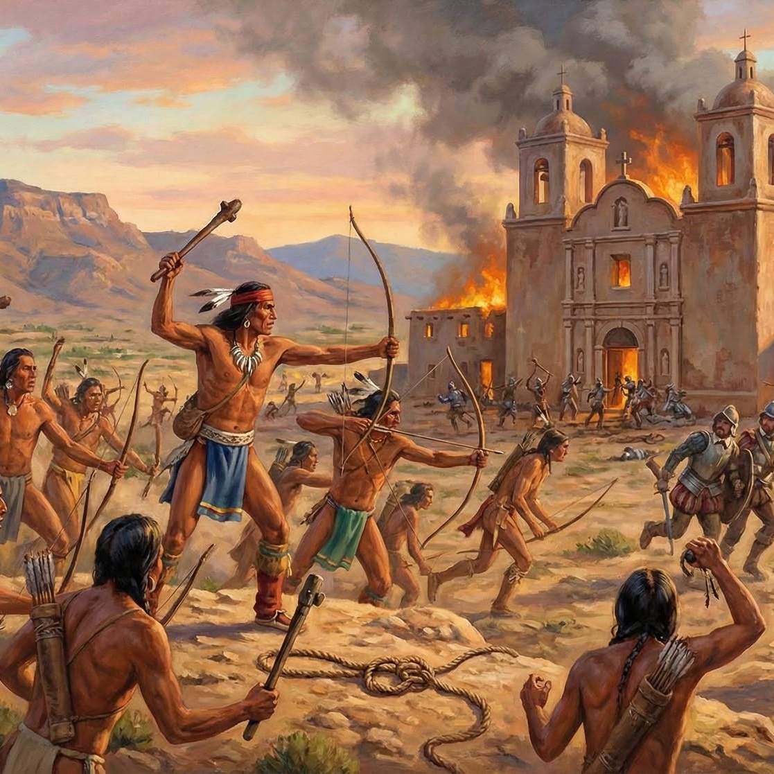 #805 - la rivolta dei Pueblos: "Indiani d'America" contro gli Spagnoli