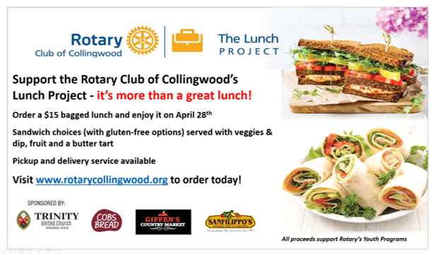 Tim Knorr  Rotary Club of Collingwood - Lunch Project episode artwork