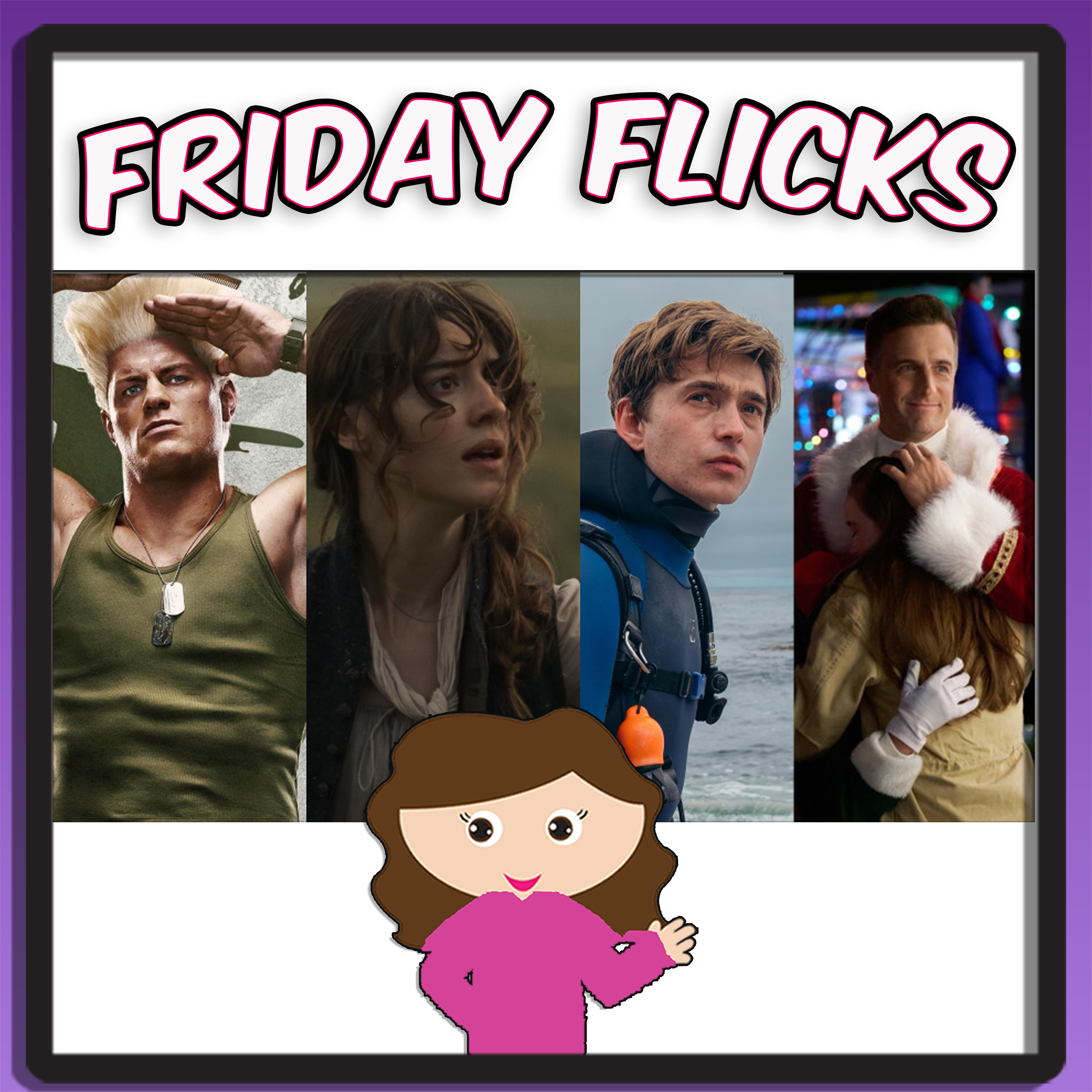 Jane Austen, Christmas, Whalefall- Rachel's Friday Flicks Ep 32  (10/16  New Movies) episode artwork