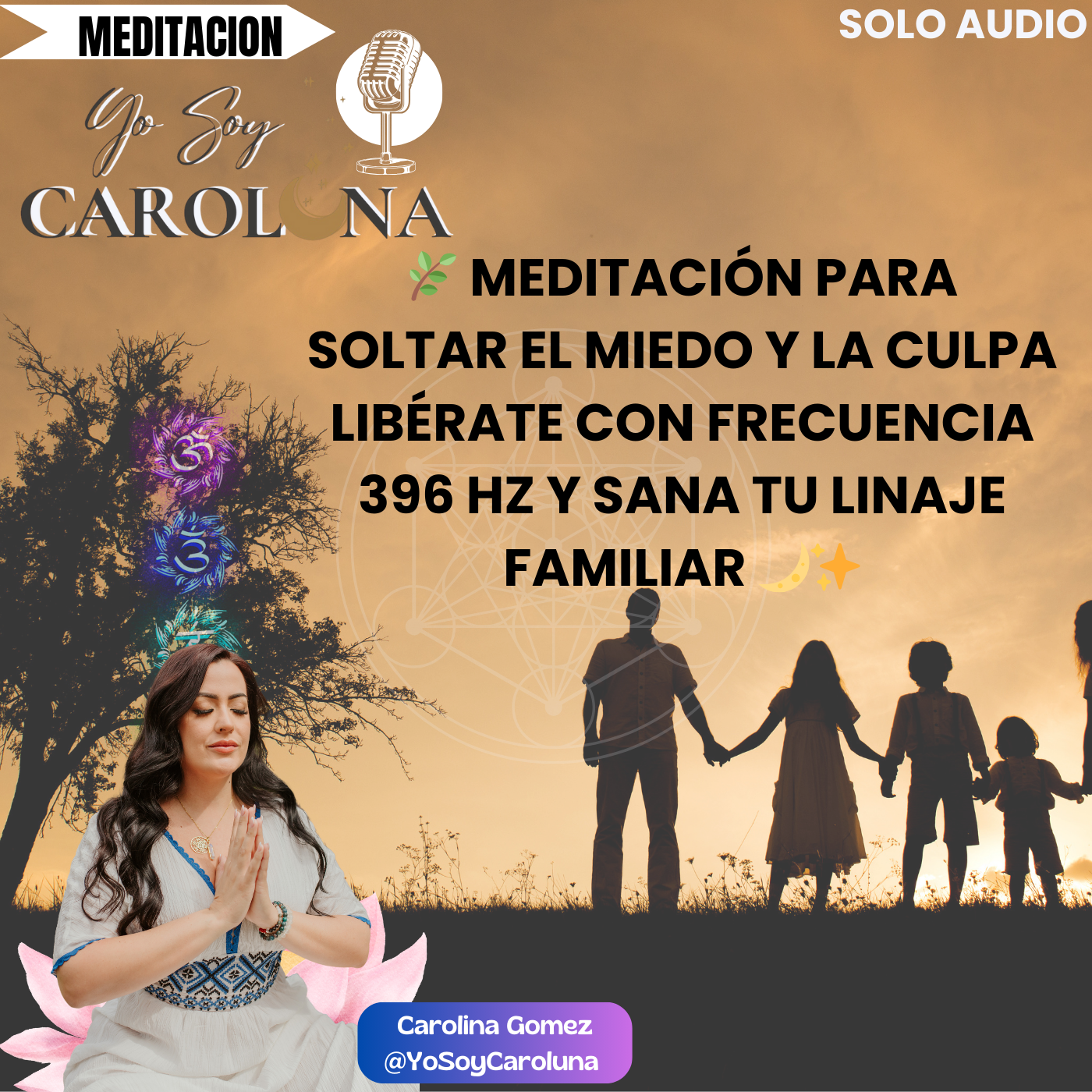Meditación para Soltar el MIEDO Y LA CULPA Libérate con Frecuencia 396 Hz y Sana tu Linaje Familiar episode artwork