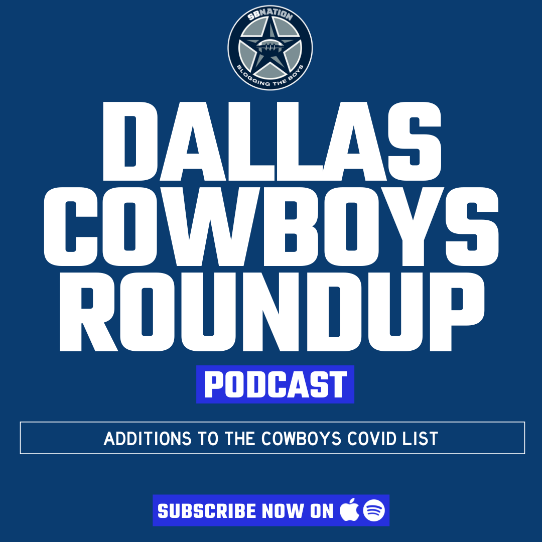 Dallas Cowboys Roundup (1/7): Additions to the Cowboys Covid list