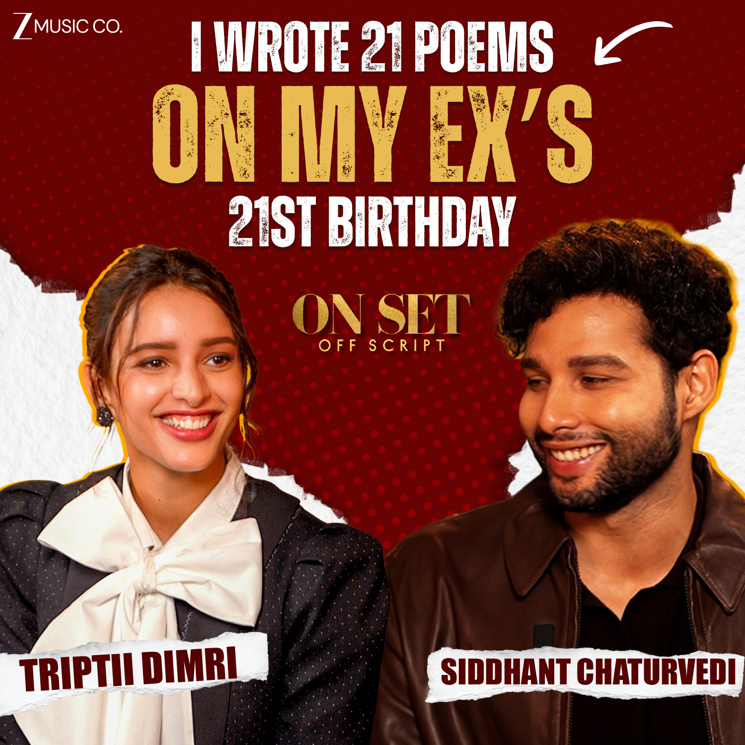 We believe in 'Pyaar Dosti Hai' ft Siddhant Chaturvedi & Triptii Dimri | Yashasvi |On Set Off Script