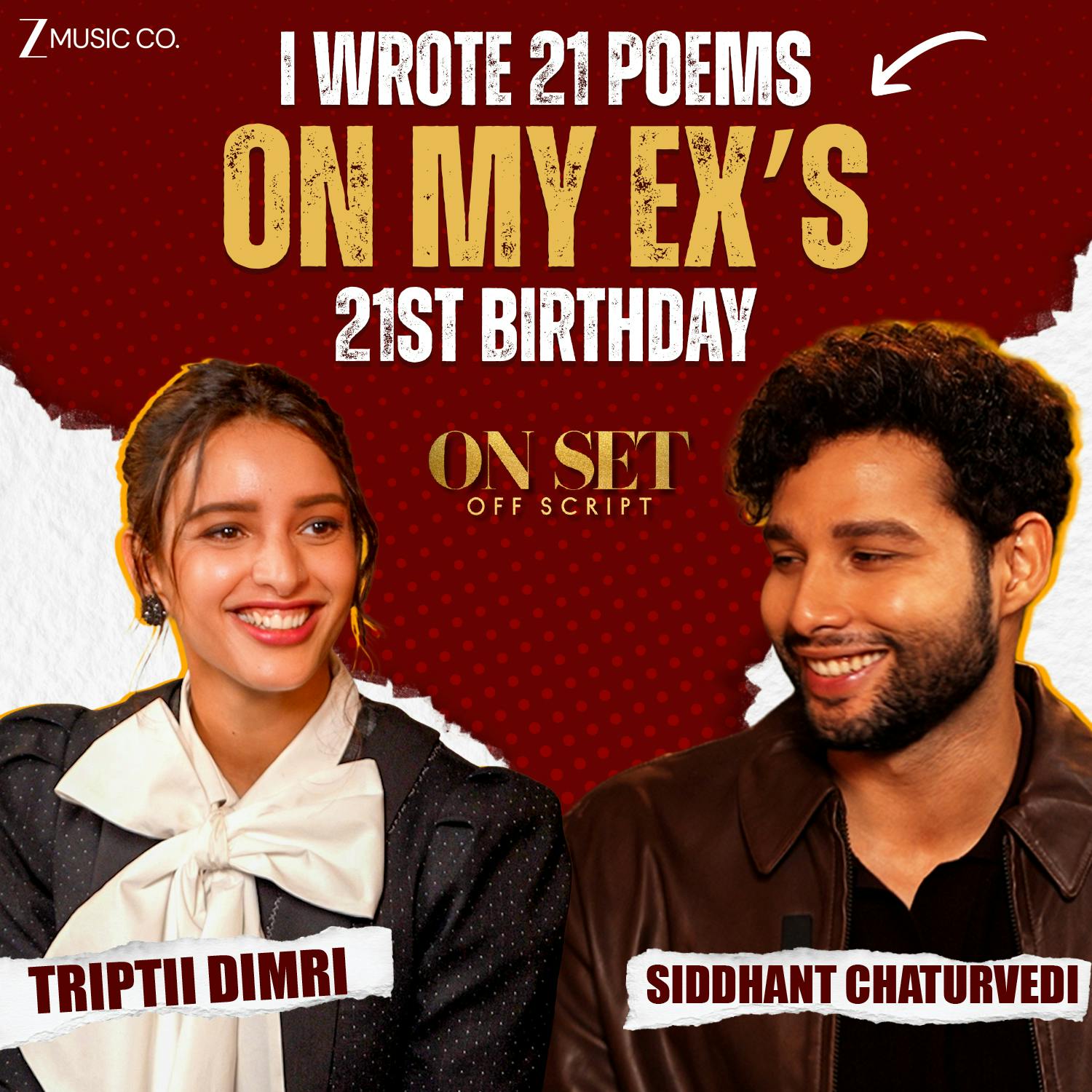 We believe in 'Pyaar Dosti Hai' ft Siddhant Chaturvedi & Triptii Dimri | Yashasvi |On Set Off Script We believe in 'Pyaar Dosti Hai' ft Siddhant Chaturvedi & Triptii Dimri | Yashasvi |On Set Off Script