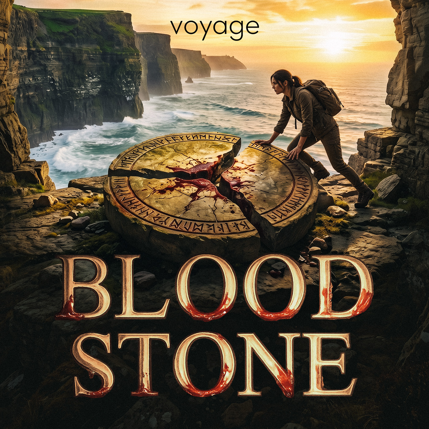 An Archeologist, Two Men Who Love Her, One Of Whom Is A Killer... BLOOD STONE