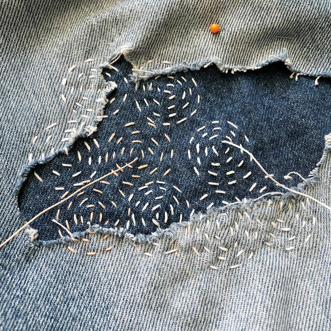 The PloughRead: The Joy of Mending Jeans by Leah Libresco Sargeant