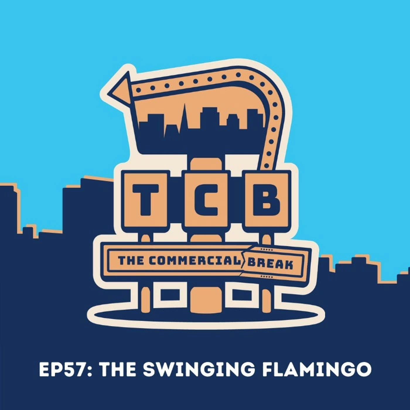 The Swinging Flamingo by Commercial Break LLC 