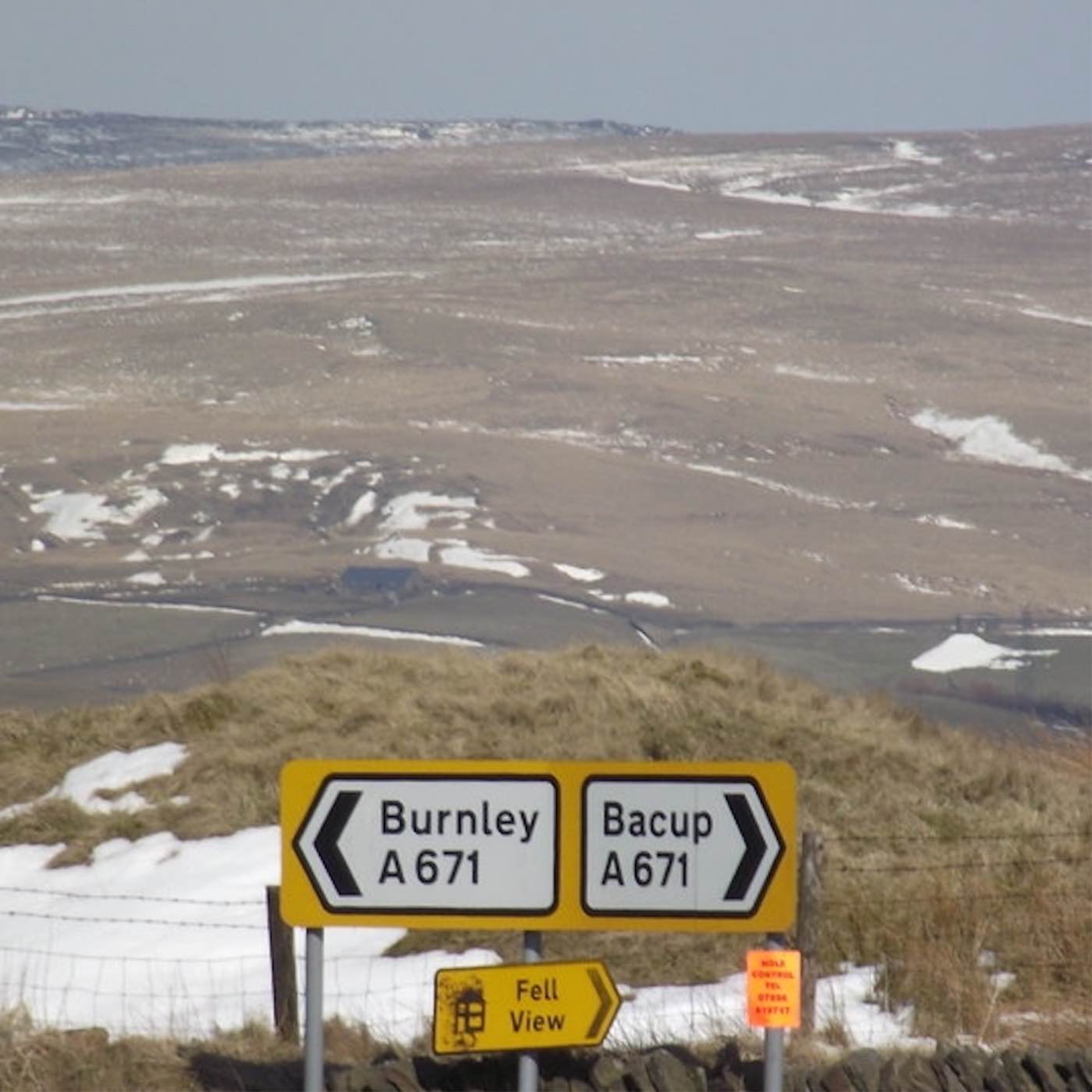 Cold Wednesday Night in Burnley