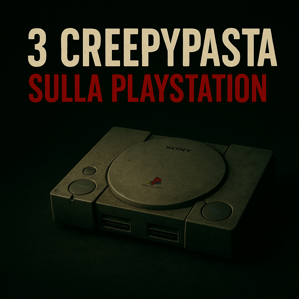 3 creepypasta sulla Play Station
