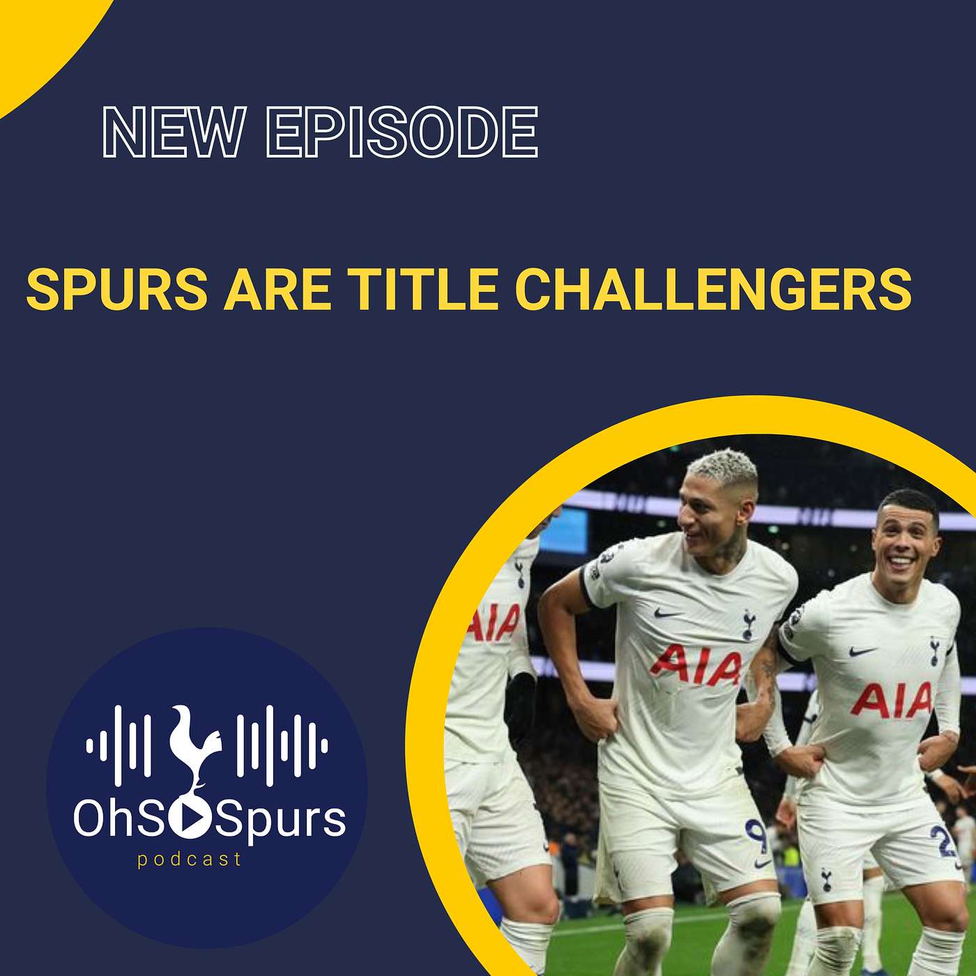 Spurs are title challengers under Ange. episode artwork