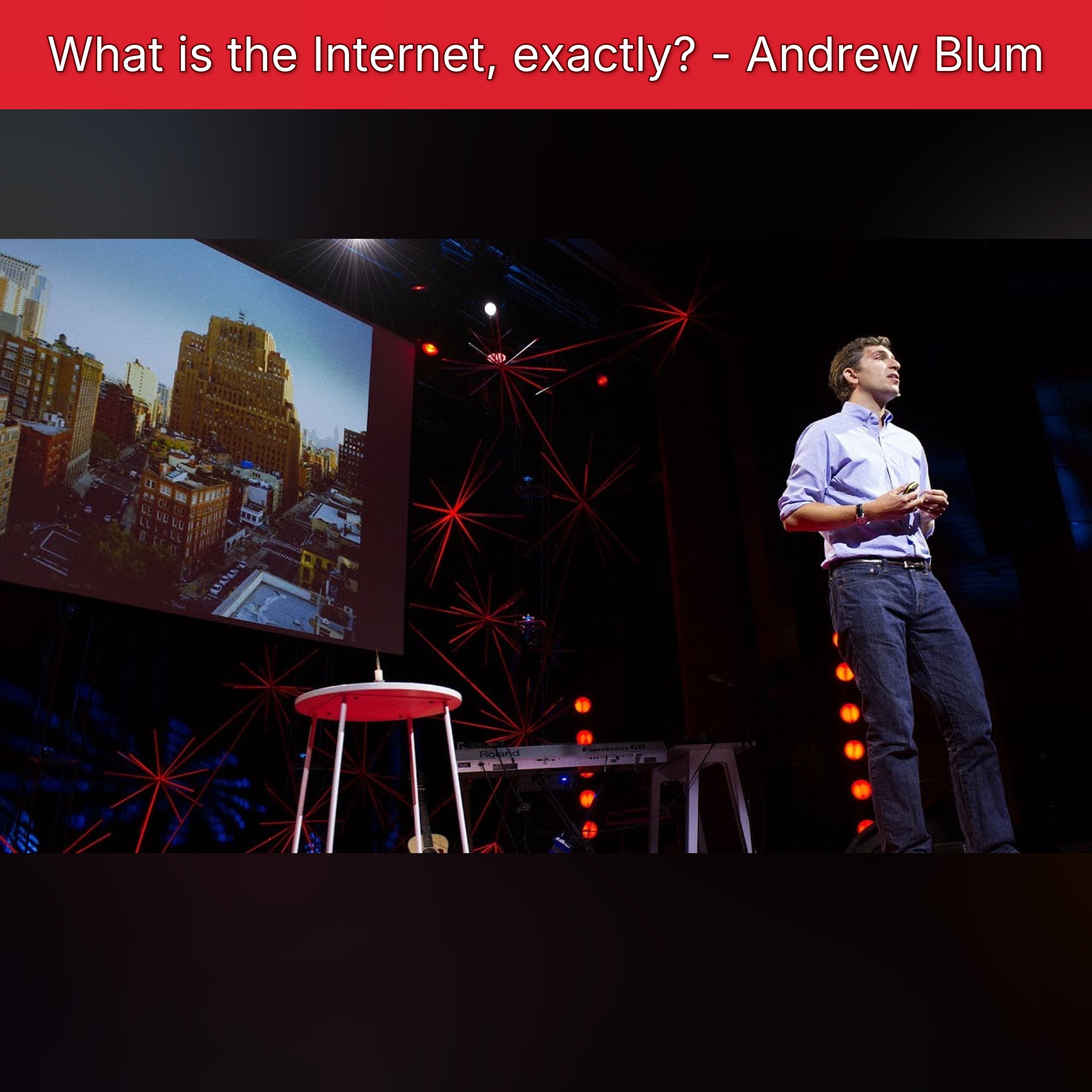 What is the Internet, exactly? - Andrew Blum episode artwork