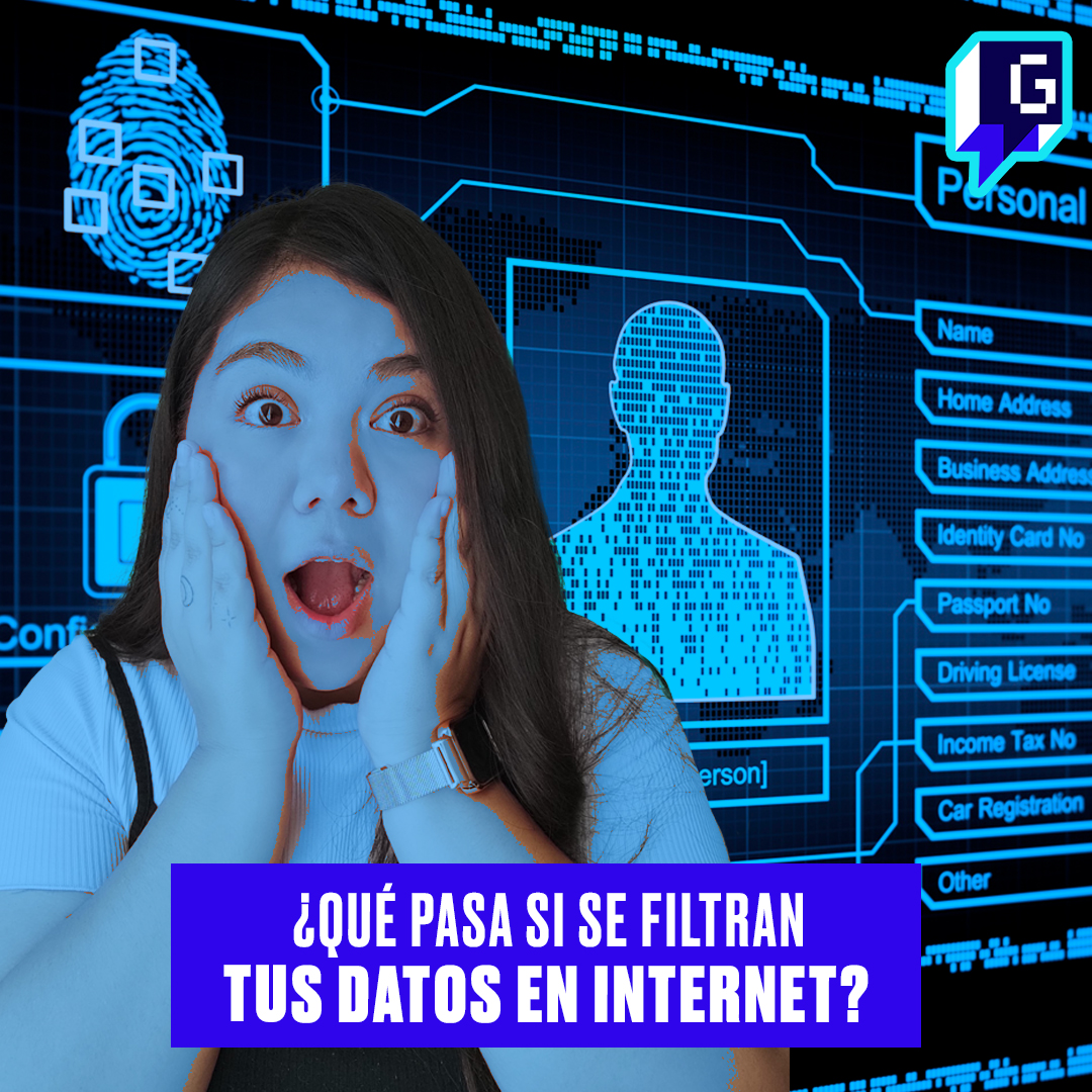 ¿Qué pasa si se filtran mis datos en internet?