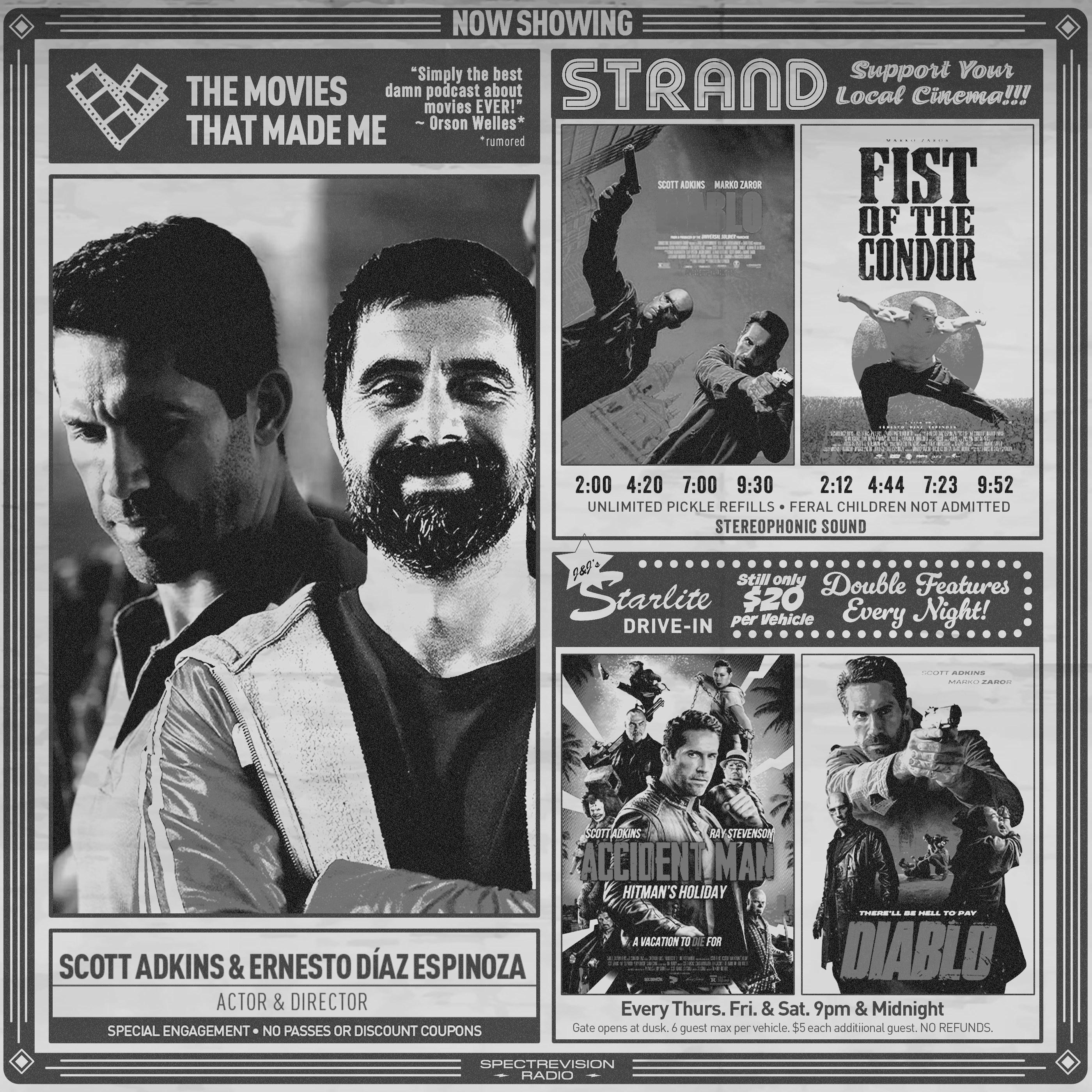 DIABLO actor Scott Adkins & director Ernesto Díaz Espinoza