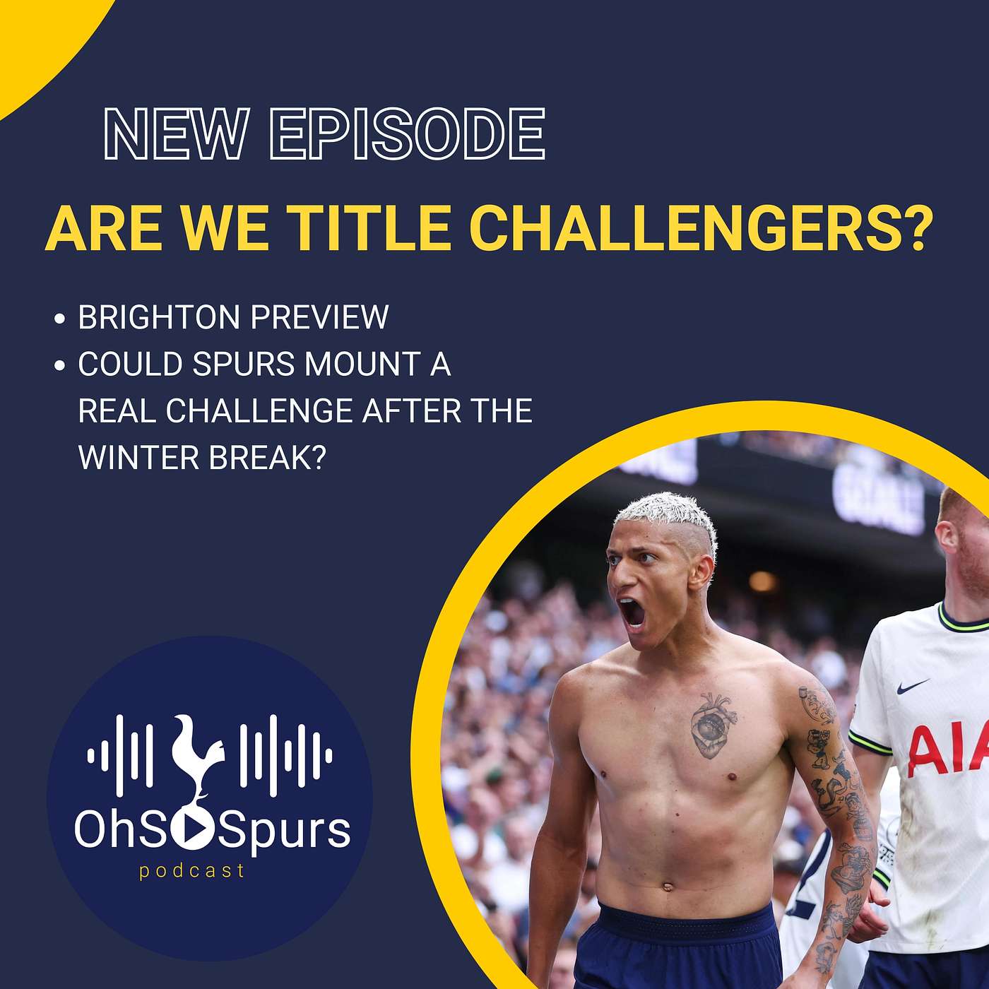 Brighton Preview. Could Spurs really win the league this season? episode artwork
