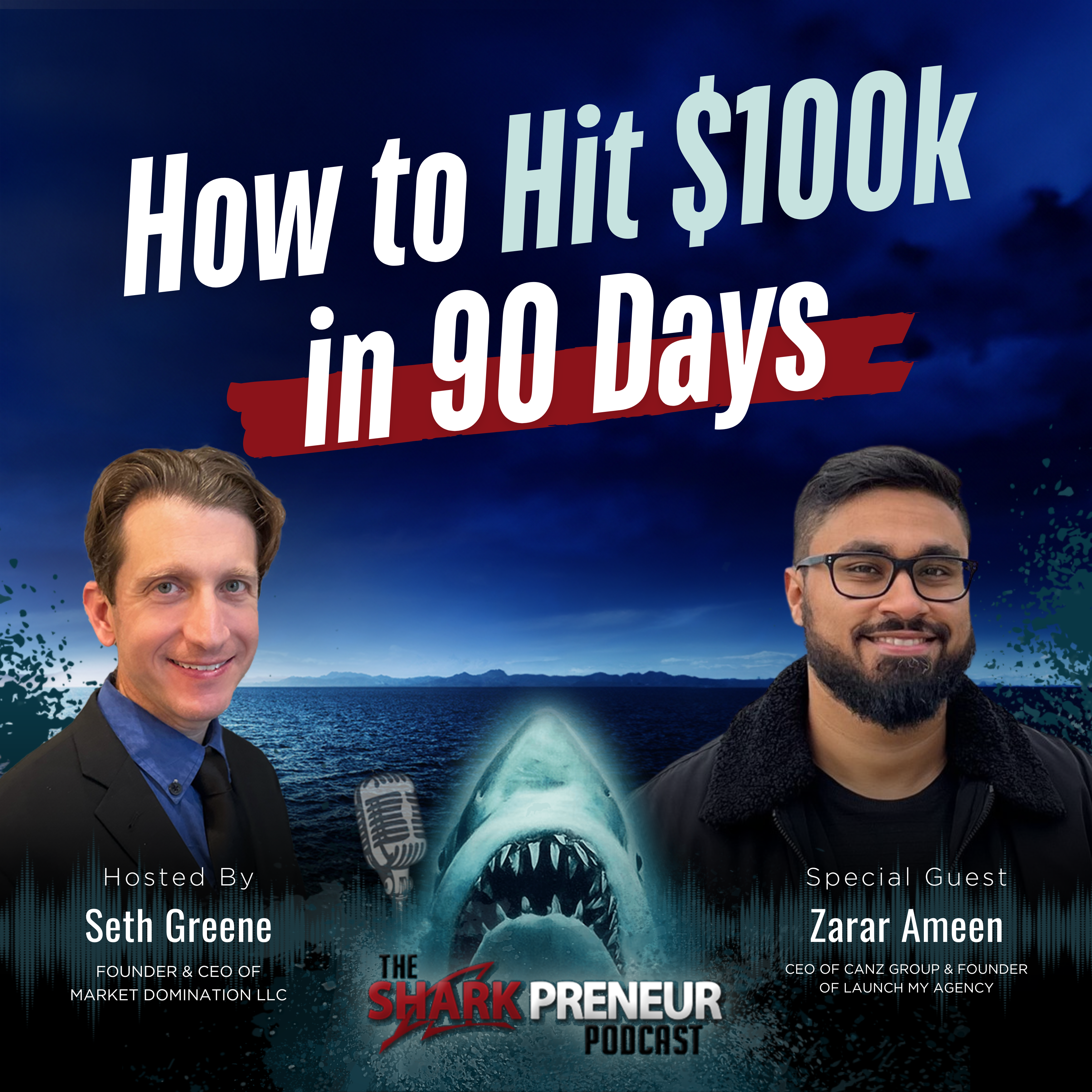 Episode 1188: How to Hit $100k in 90 Days: Launching a Digital Marketing Agency from Scratch with Zarar Ameen