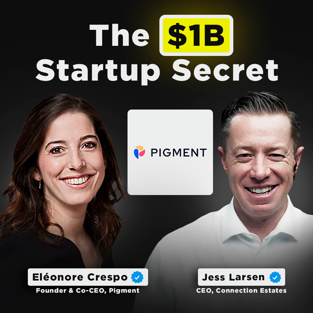 The 1$B Startup Secret | Pigment Founder & Co-CEO, Eléonore Crespo