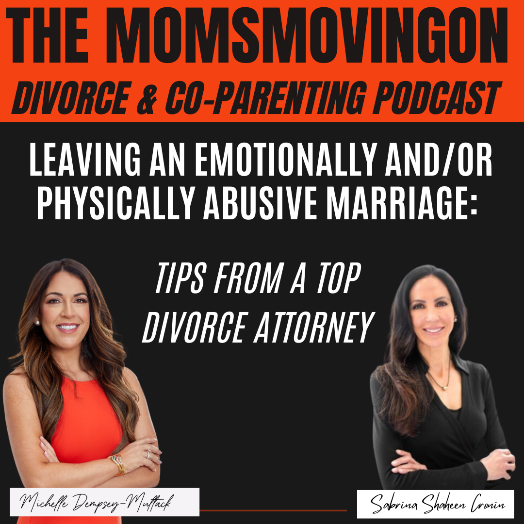 Leaving an Emotionally and/or Physically Abusive Marriage; Tips from Top Divorce Attorney; with guest Sabrina Shaheen Cronin episode artwork