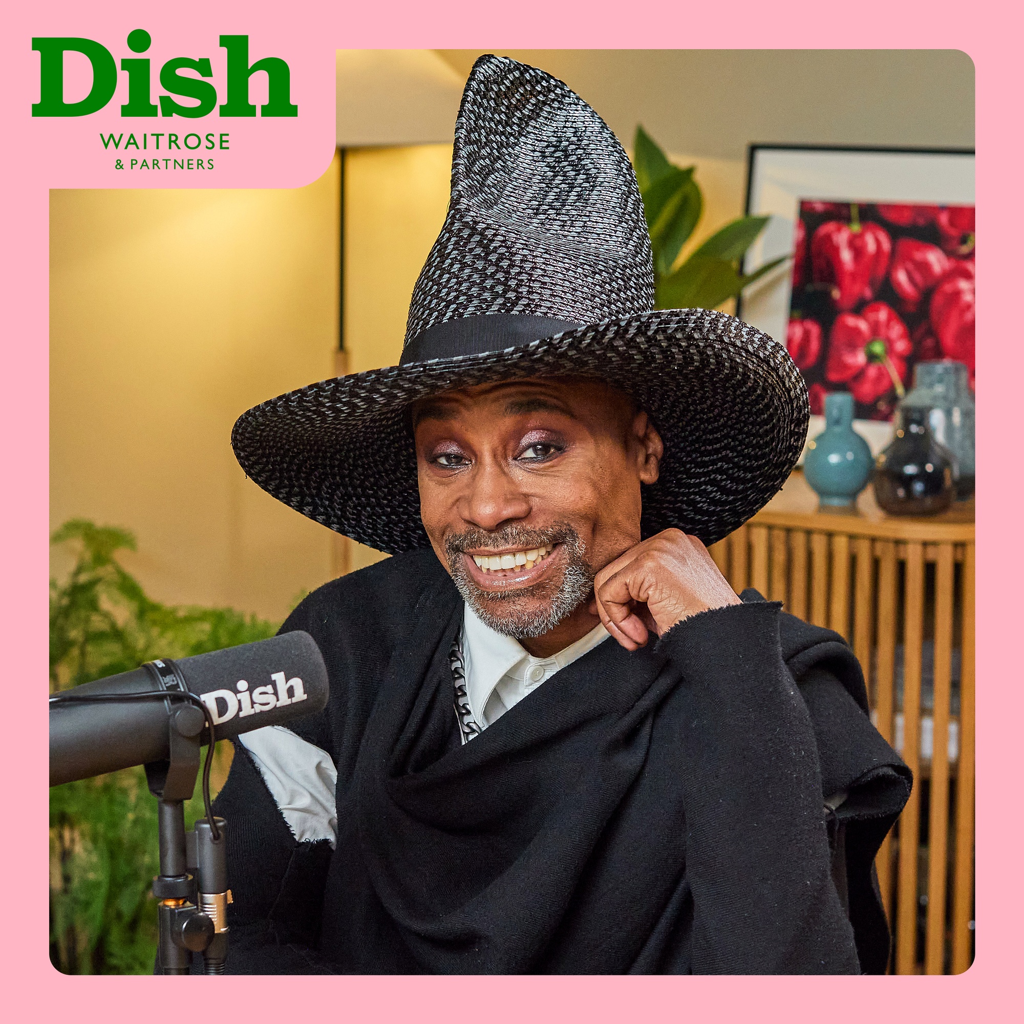 Billy Porter, Greek chicken with orzo and a fiery lime margarita