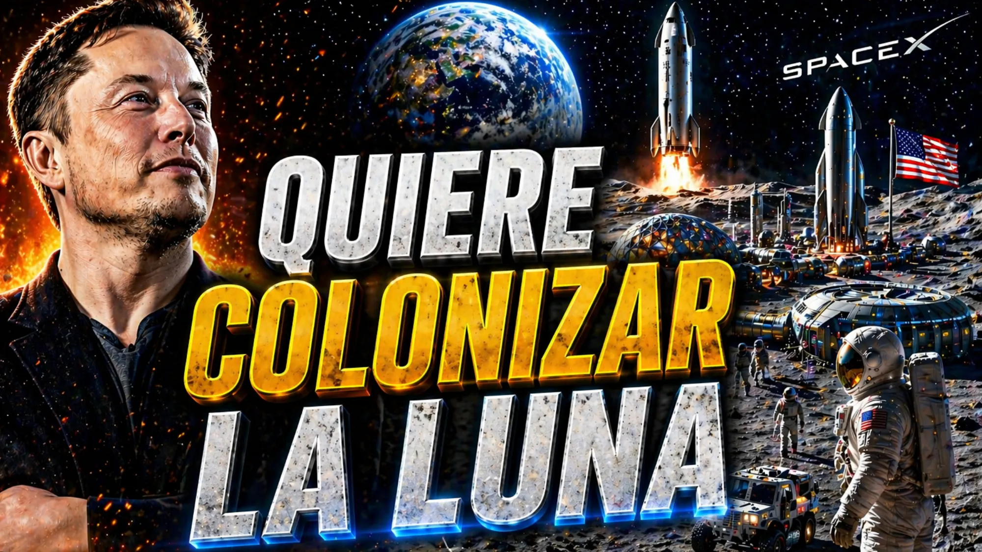 Elon Musk va por la Luna