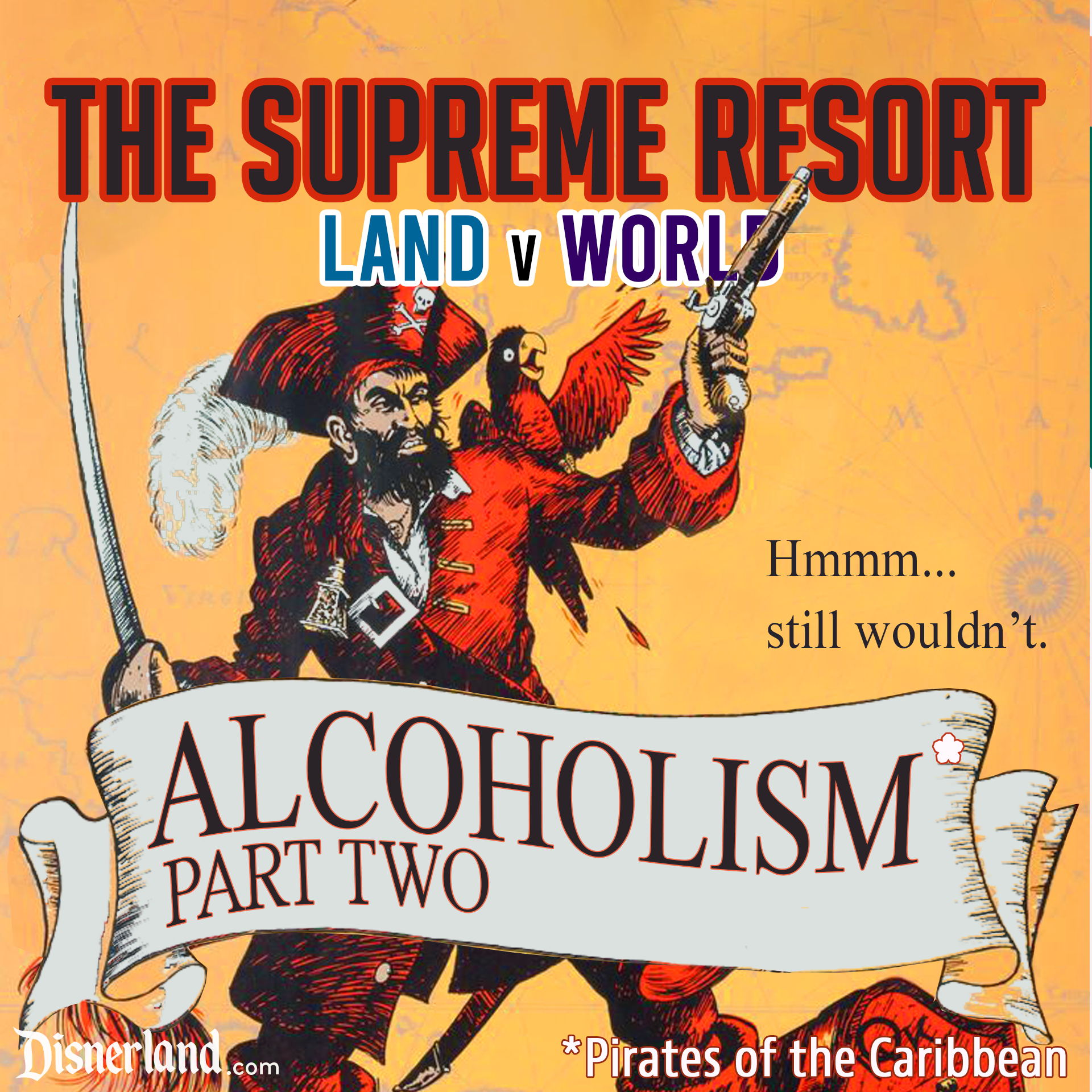The Case of the Pirates of the Caribbean: Disneyland v Magic Kingdom Part 2 episode artwork
