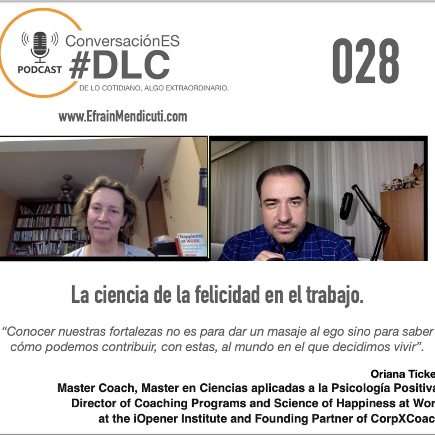 EntreMentorES #DLC 028 con Oriana Tickell episode artwork