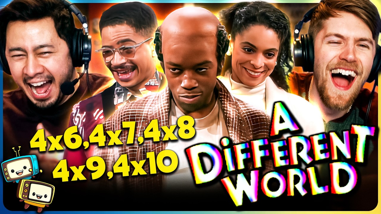 A DIFFERENT WORLD 4x6, 4x7, 4x8, 4x9 & 4x10 Reaction! | Jasmine Guy, Kadeem Hardison, w/ Jaby Koay episode artwork