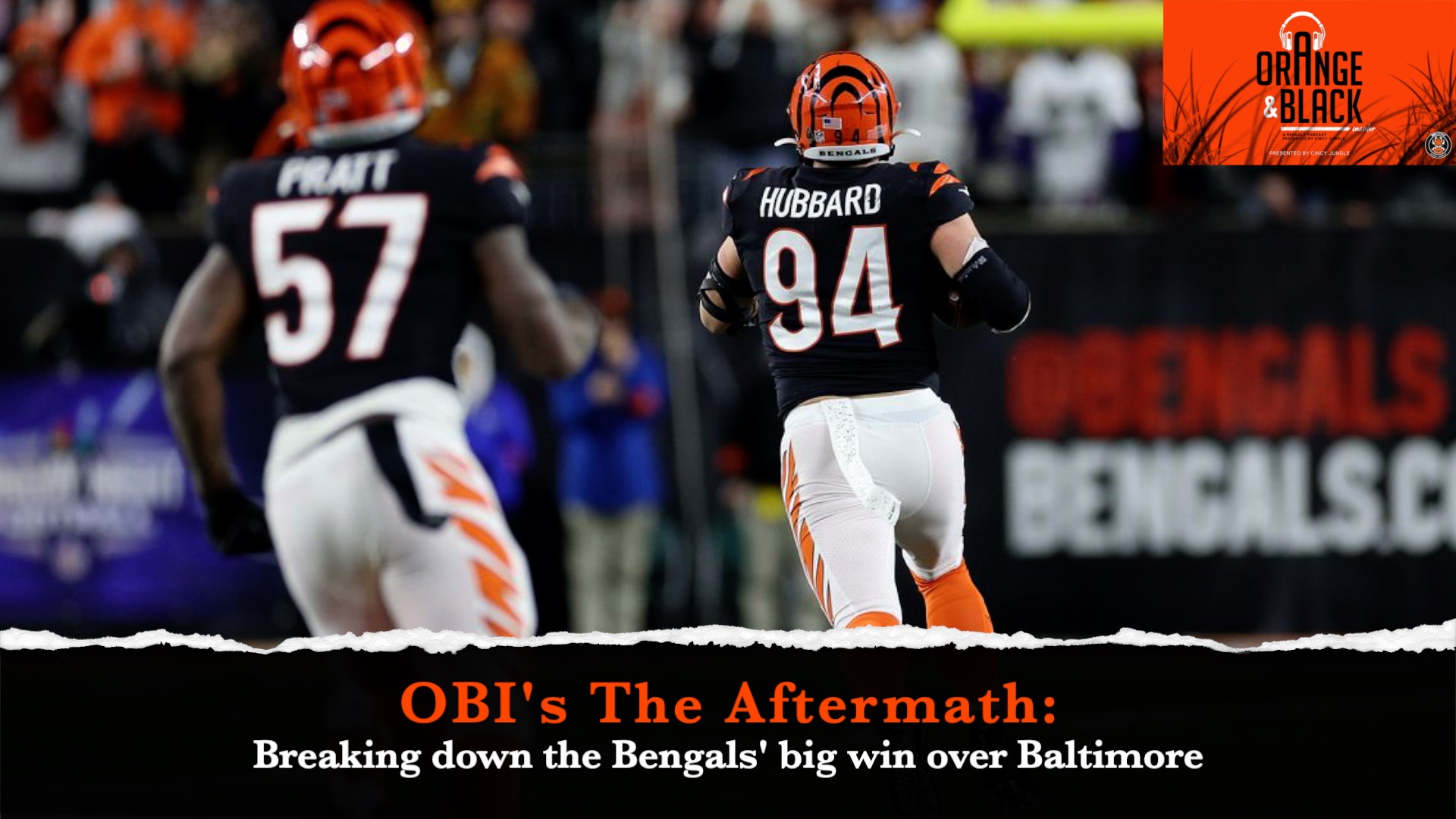 OBI's The Aftermath: Breaking down Cincinnati's Wild Card win over Baltimore episode artwork