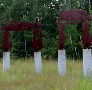 The story behind Basshenge, one musician’s monumental ode to his instrument