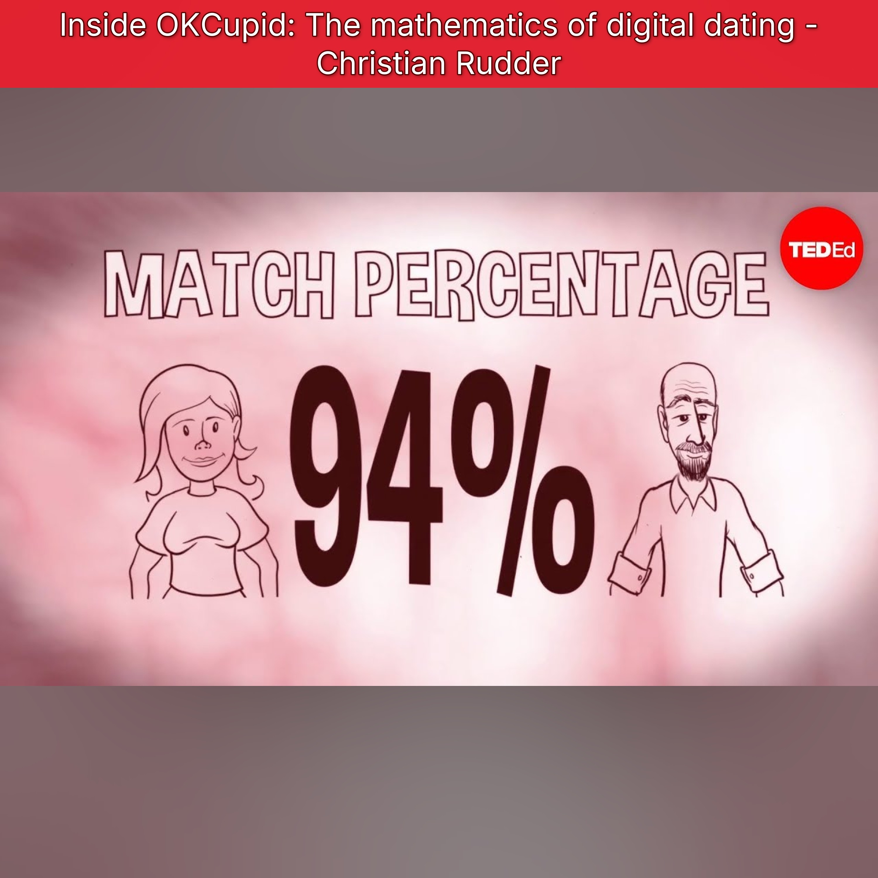 Inside OKCupid: The mathematics of digital dating - Christian Rudder episode artwork