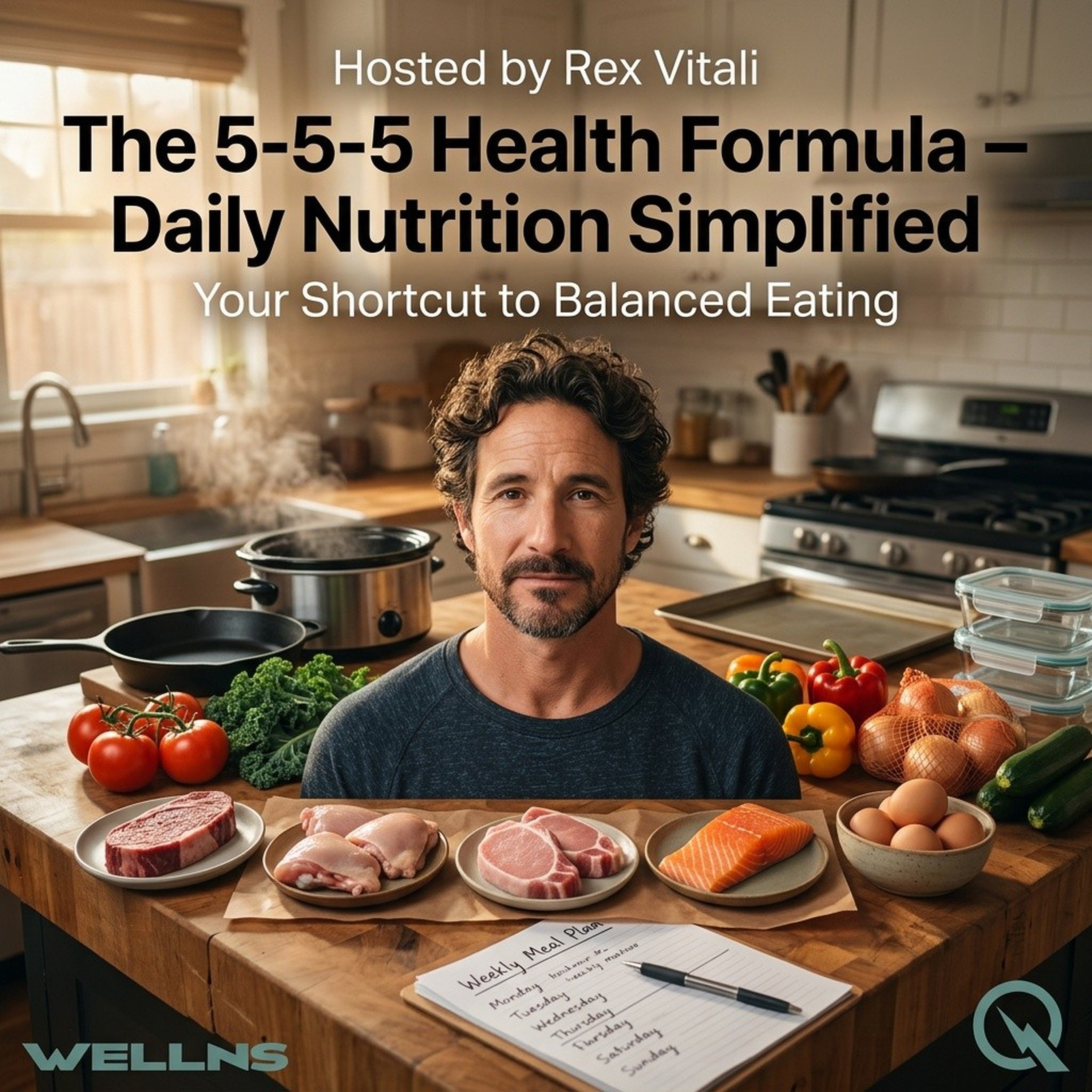 The 5-5-5 Health Formula – Daily Nutrition Simplified podcast artwork